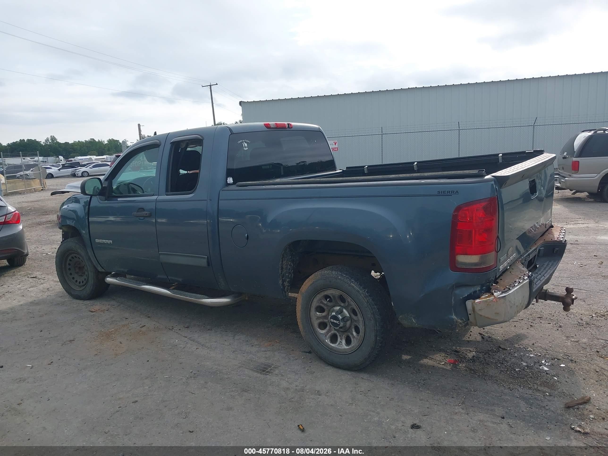 2010 Gmc Sierra 1500 Sl Синий vin: 1GTSCUEA9AZ188331