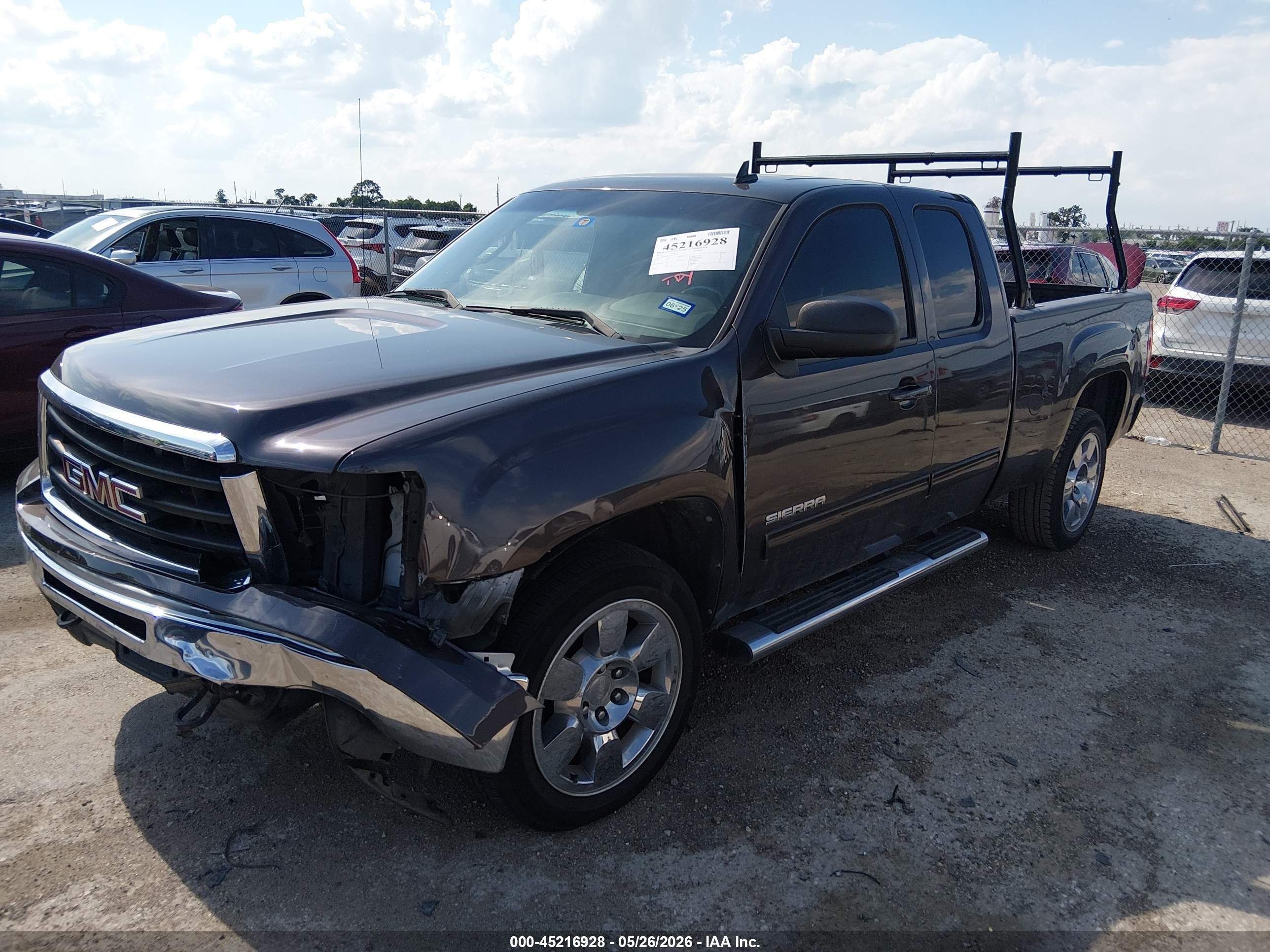 2010 Gmc Sierra C1500 Sle Gray vin: 1GTSCVE01AZ250415