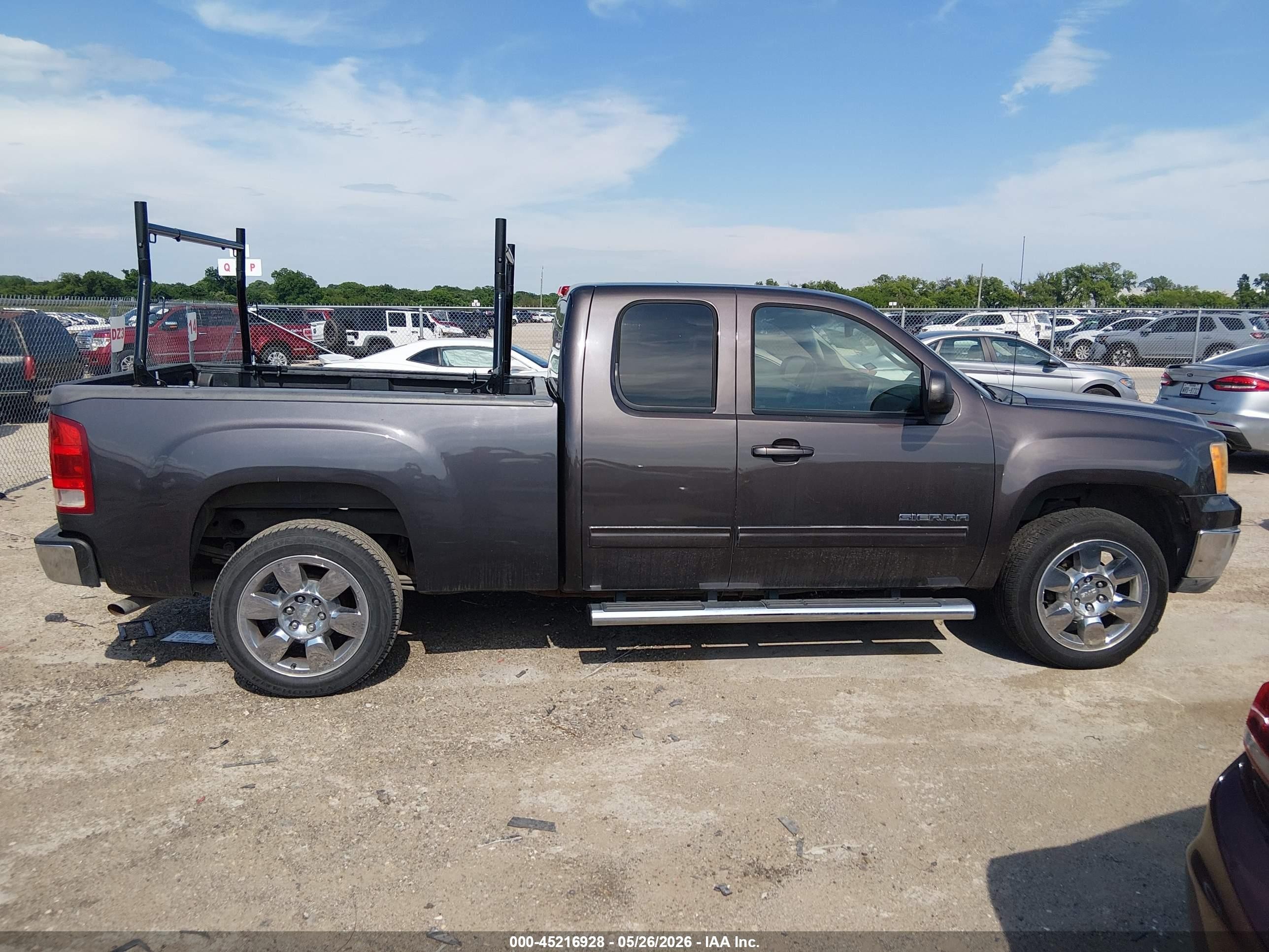 2010 Gmc Sierra C1500 Sle Gray vin: 1GTSCVE01AZ250415