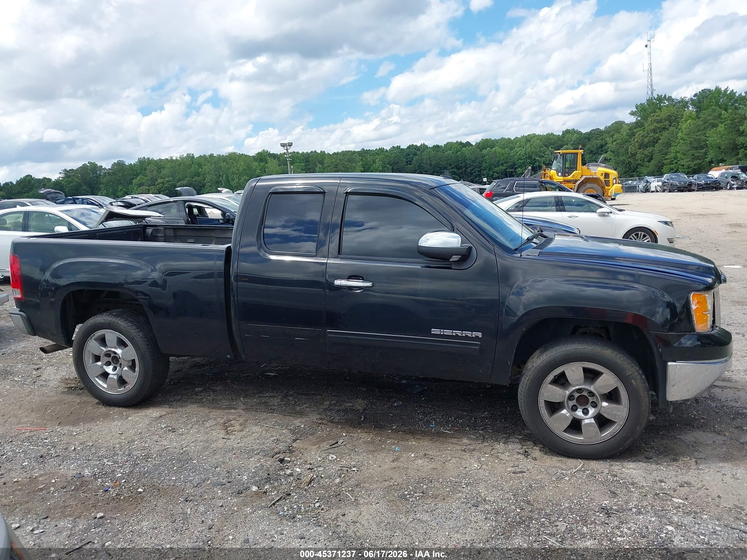 2010 Gmc Sierra 1500 Sle Black vin: 1GTSCVE02AZ276232