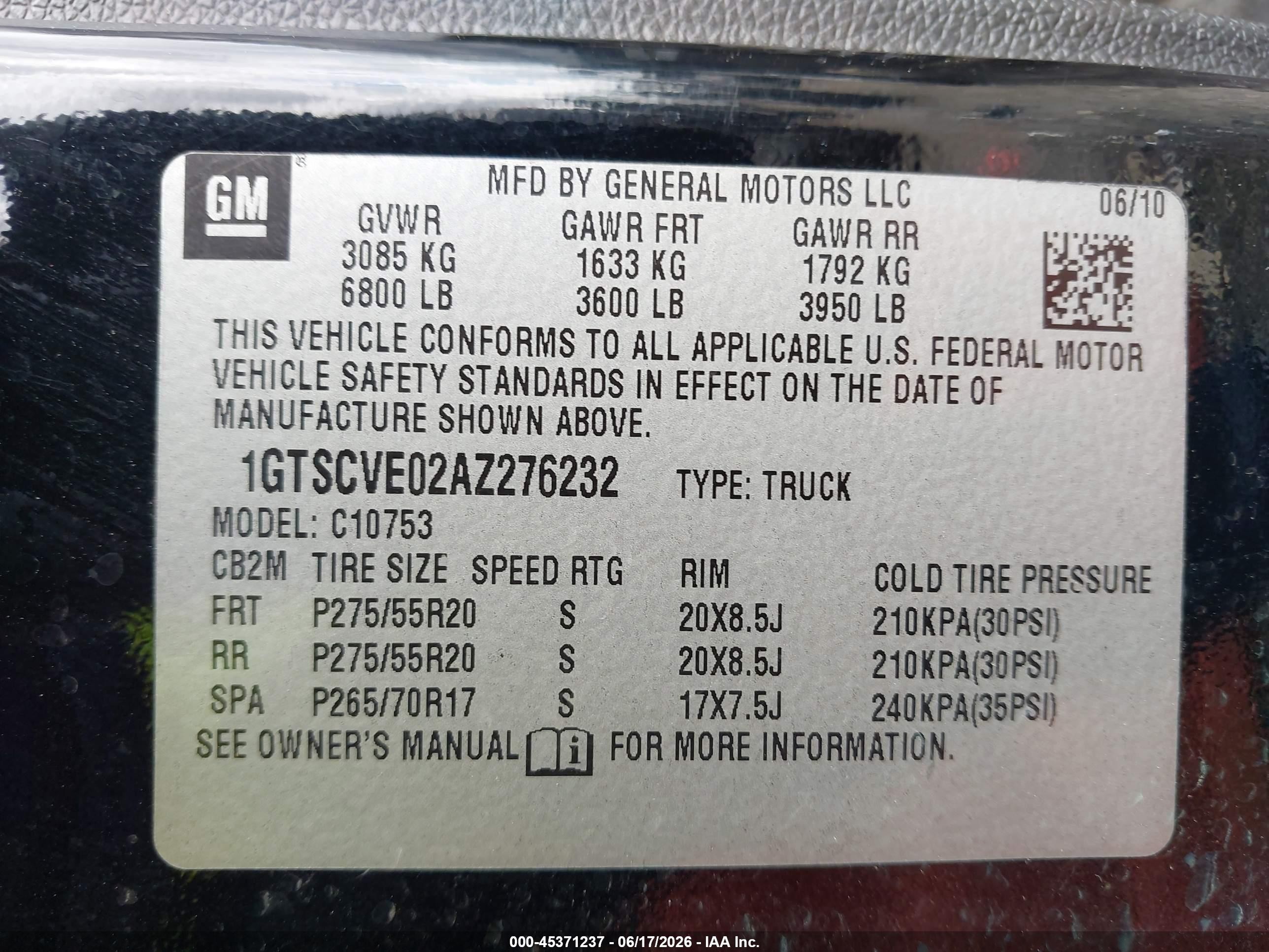 2010 Gmc Sierra 1500 Sle Black vin: 1GTSCVE02AZ276232