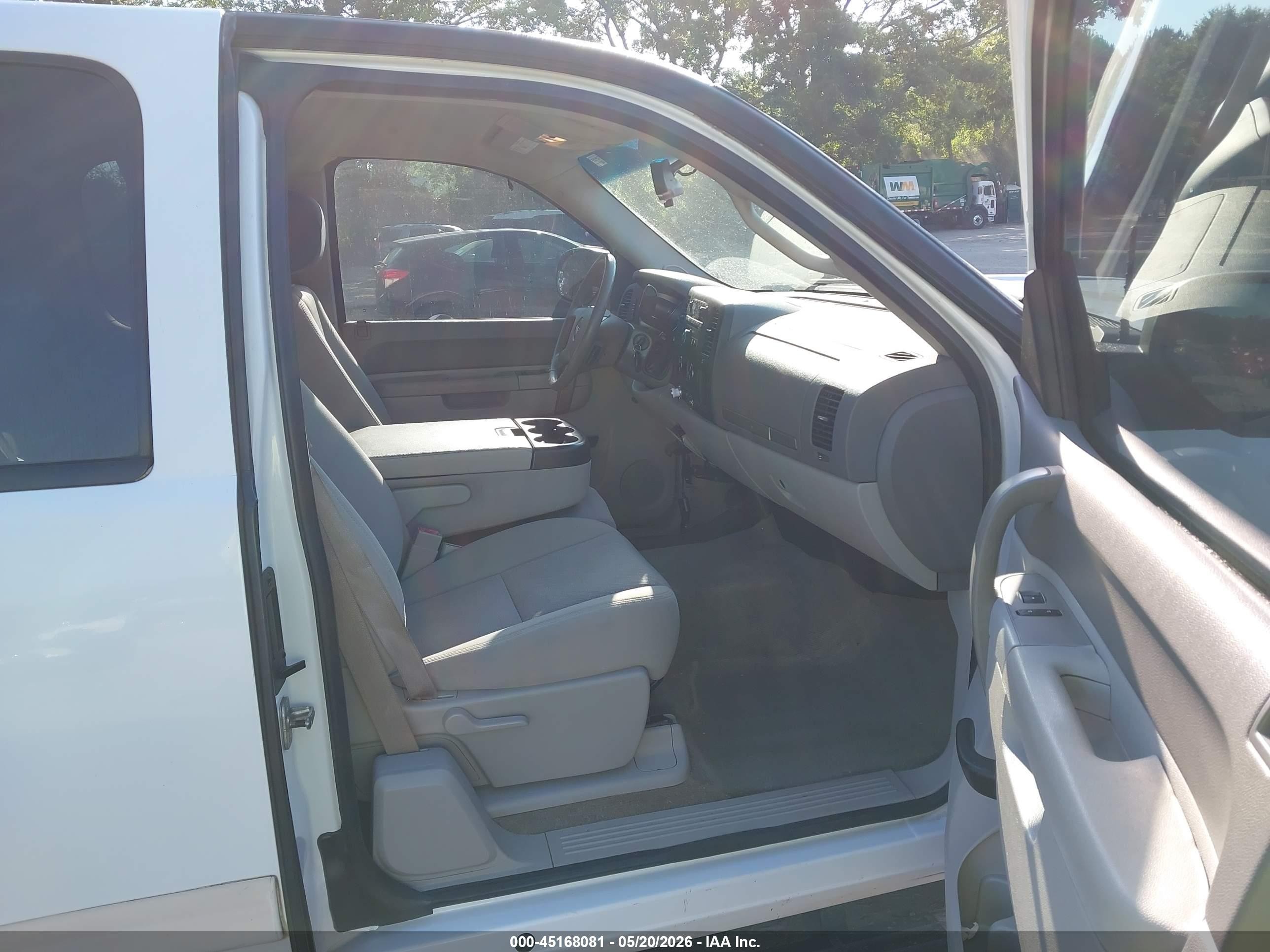 2010 Gmc Sierra 1500 Sle White vin: 1GTSCVE05AZ170681