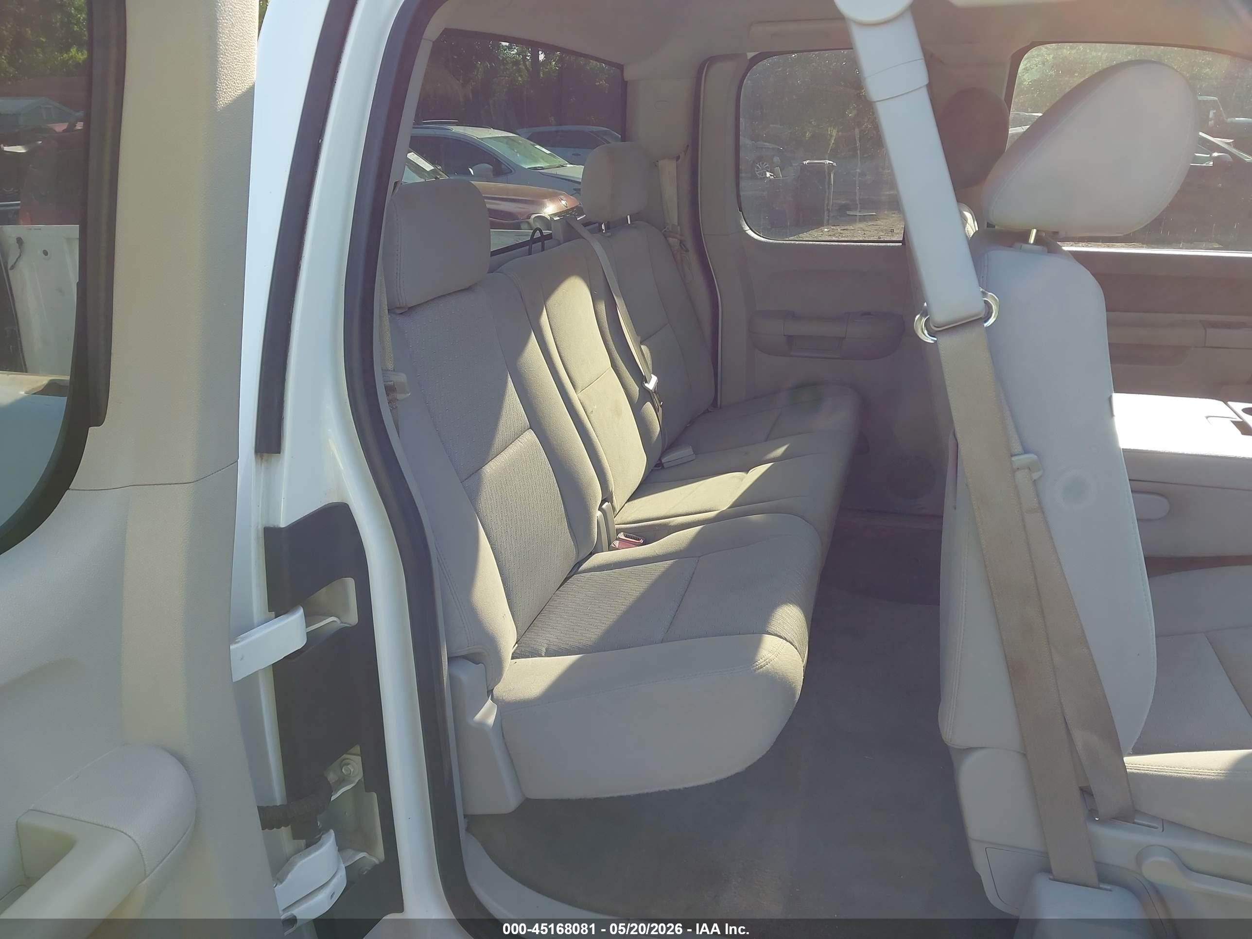 2010 Gmc Sierra 1500 Sle White vin: 1GTSCVE05AZ170681