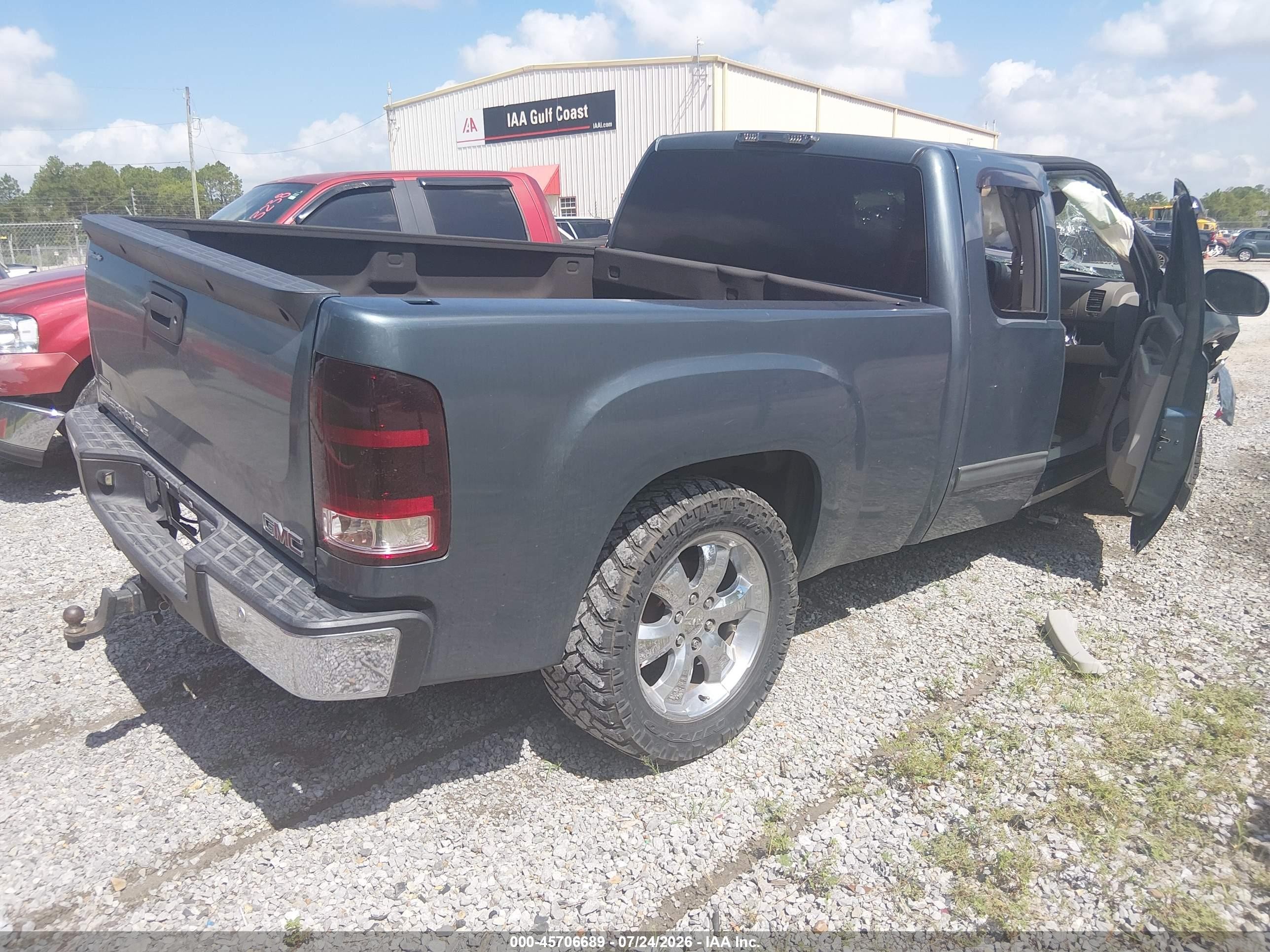 2010 Gmc Sierra 1500 Sle Blue vin: 1GTSCVE06AZ128309