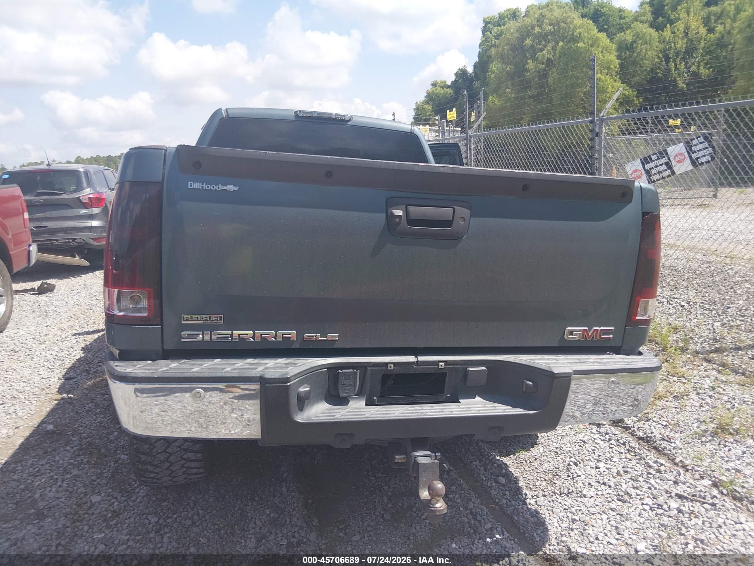 2010 Gmc Sierra 1500 Sle Blue vin: 1GTSCVE06AZ128309