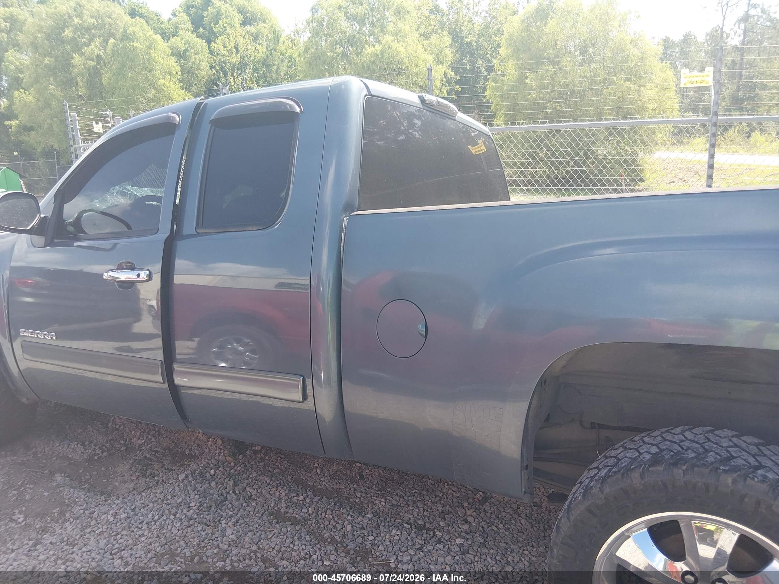 2010 Gmc Sierra 1500 Sle Blue vin: 1GTSCVE06AZ128309