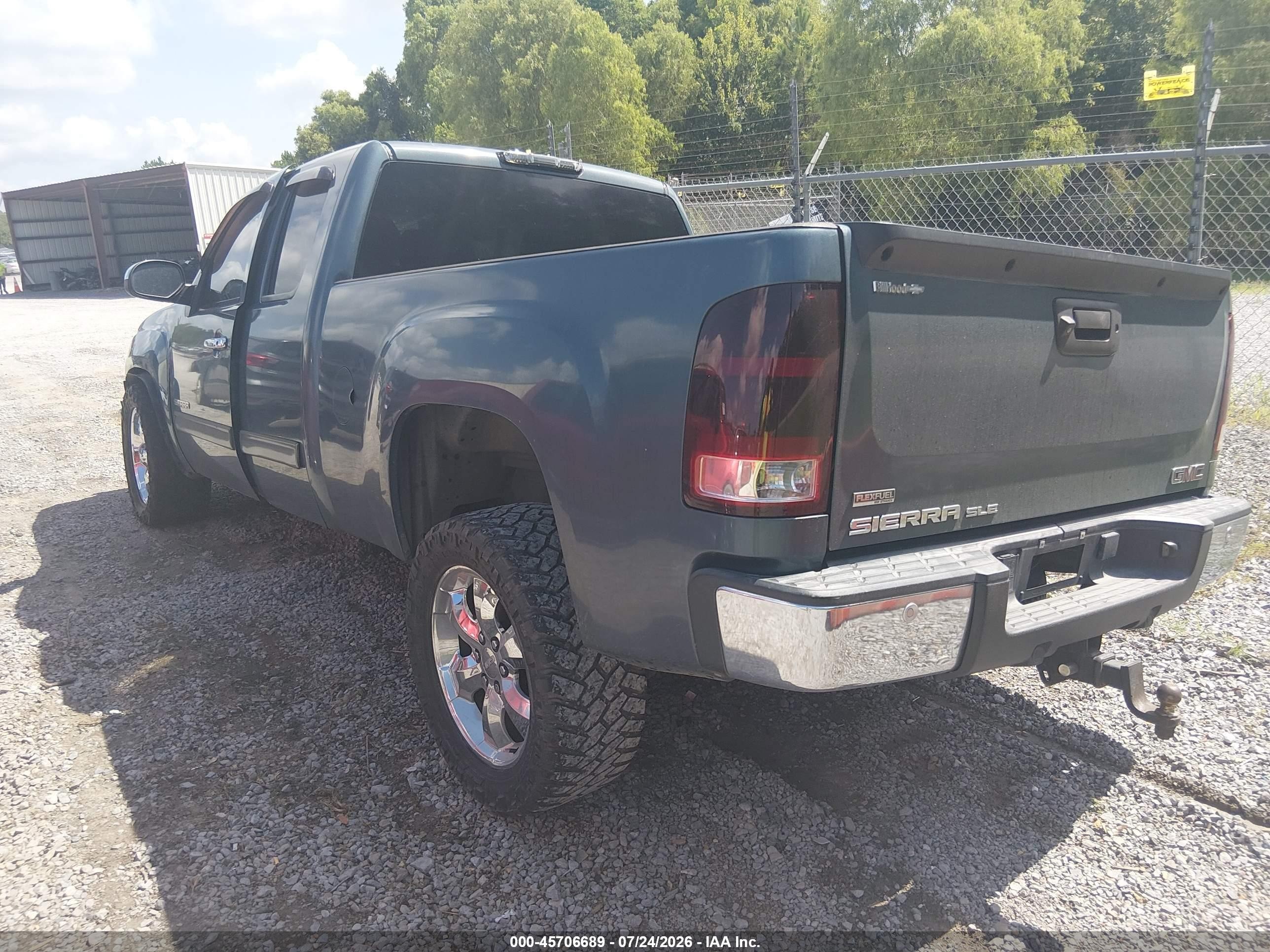 2010 Gmc Sierra 1500 Sle Blue vin: 1GTSCVE06AZ128309