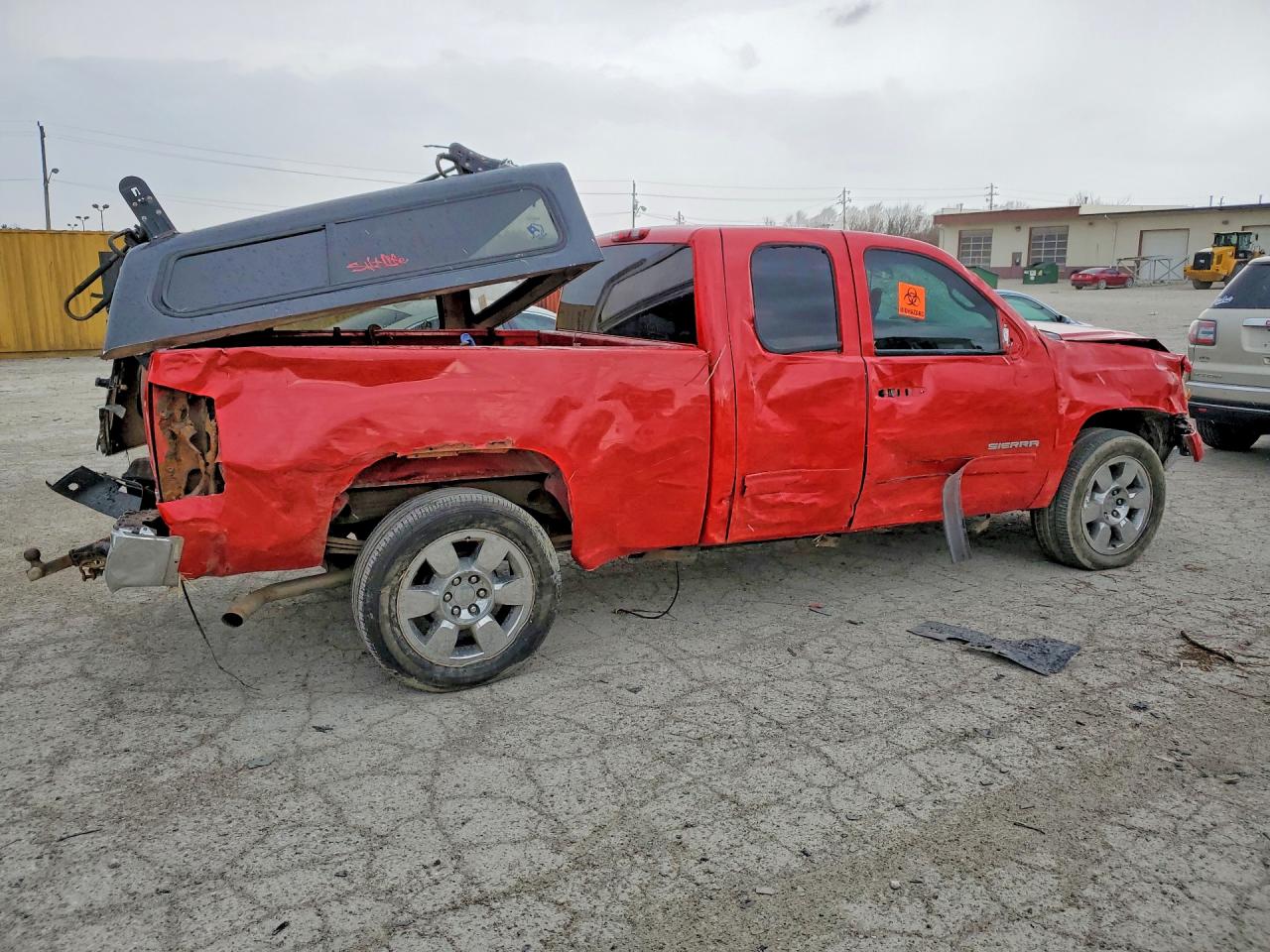 2010 Gmc Sierra C1500 Sle Red vin: 1GTSCVE07AZ278932