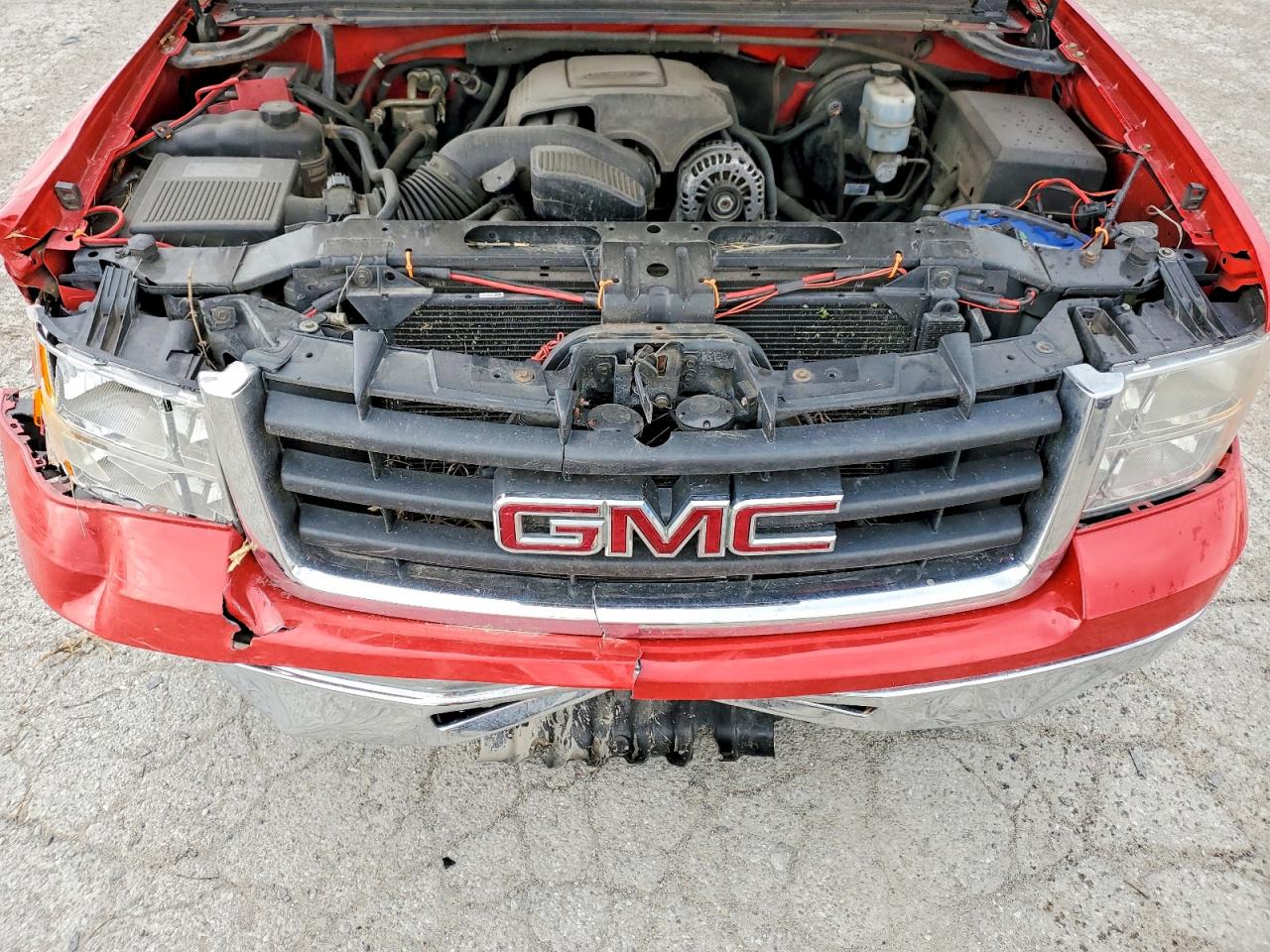 2010 Gmc Sierra C1500 Sle Red vin: 1GTSCVE07AZ278932