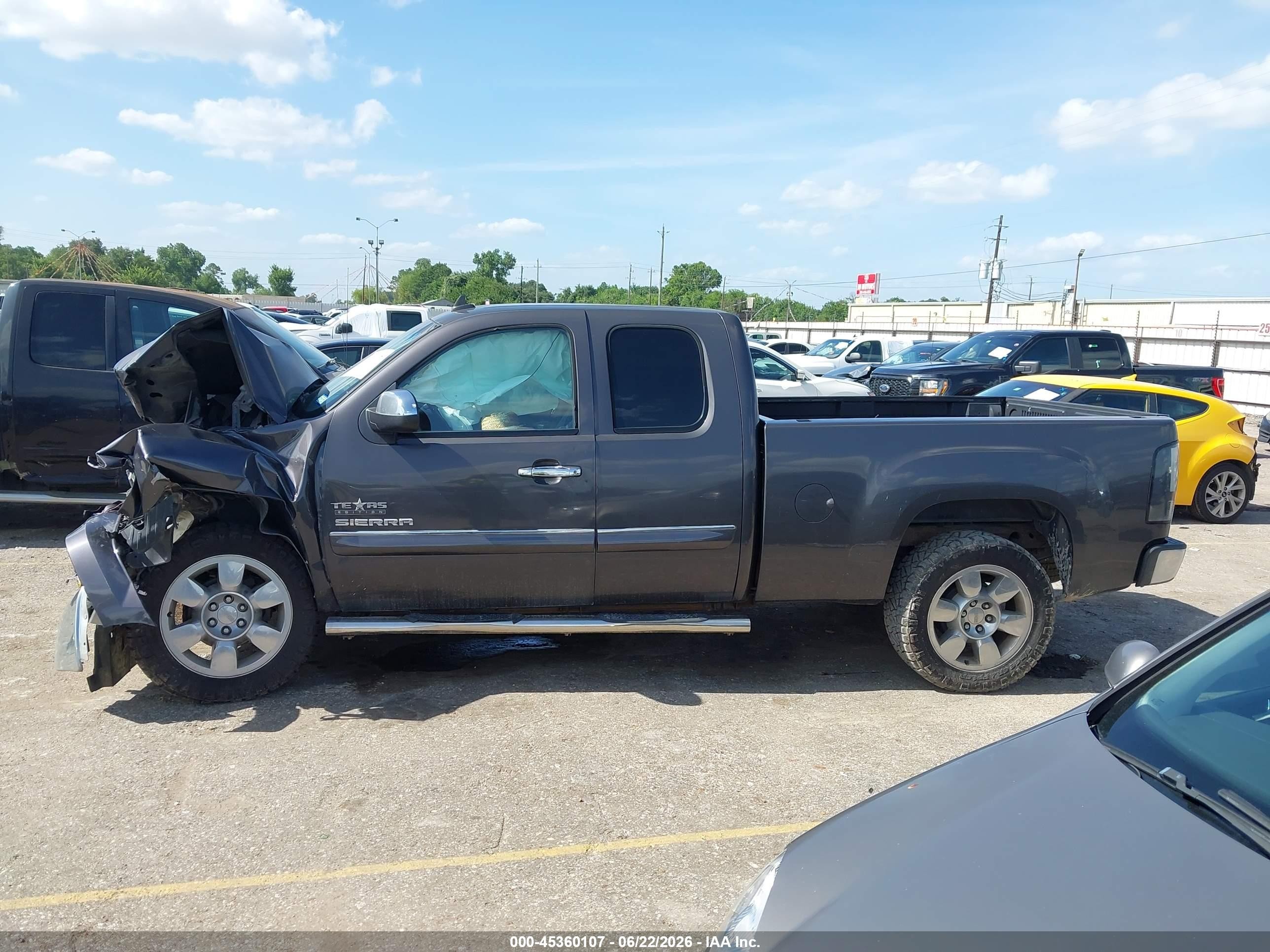 2010 Gmc Sierra 1500 Sle Gray vin: 1GTSCVE0XAZ293389