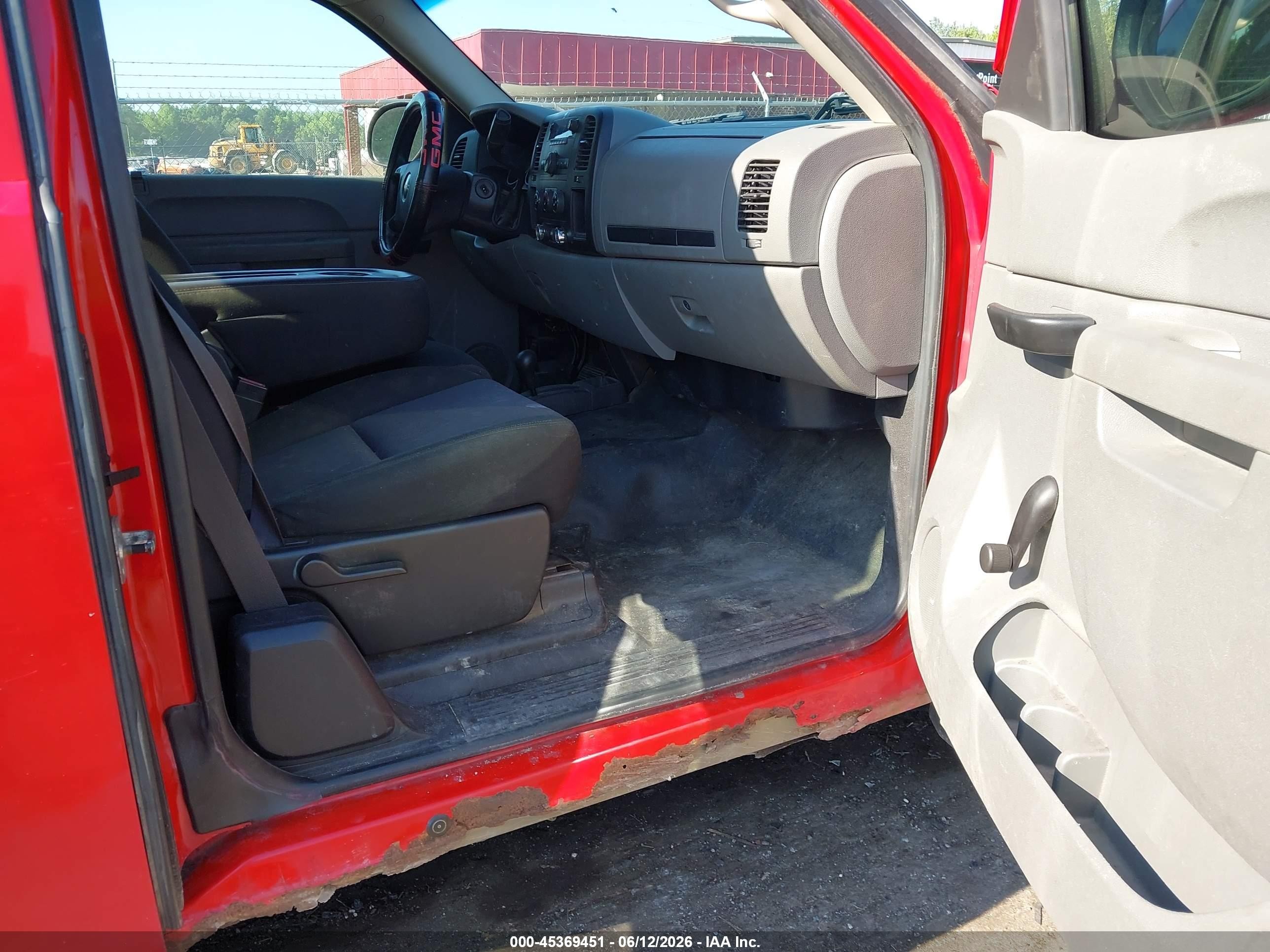 2010 Gmc Sierra 1500 Work Truck Red vin: 1GTSKTE32AZ239456