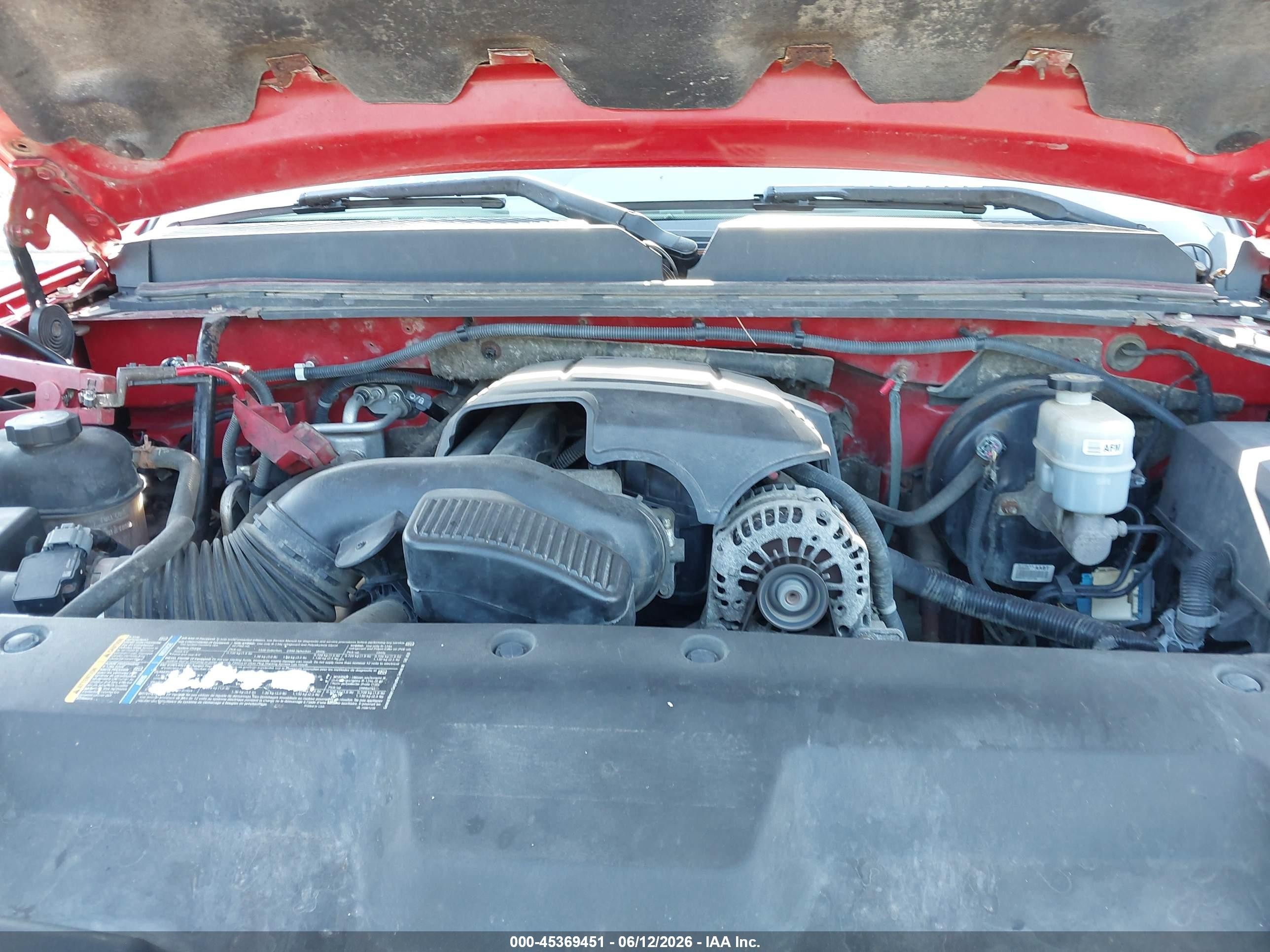 2010 Gmc Sierra 1500 Work Truck Red vin: 1GTSKTE32AZ239456