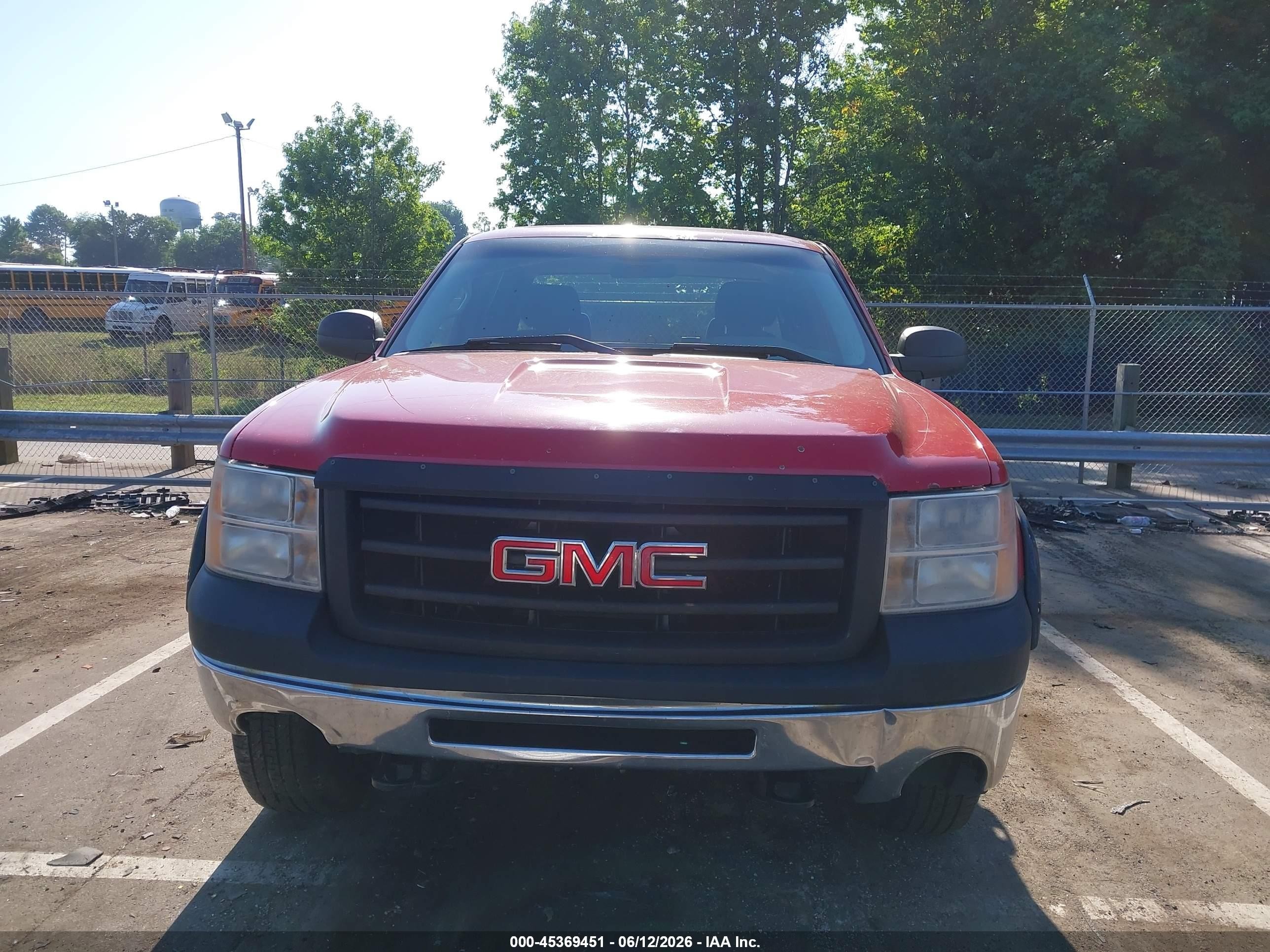 2010 Gmc Sierra 1500 Work Truck Red vin: 1GTSKTE32AZ239456
