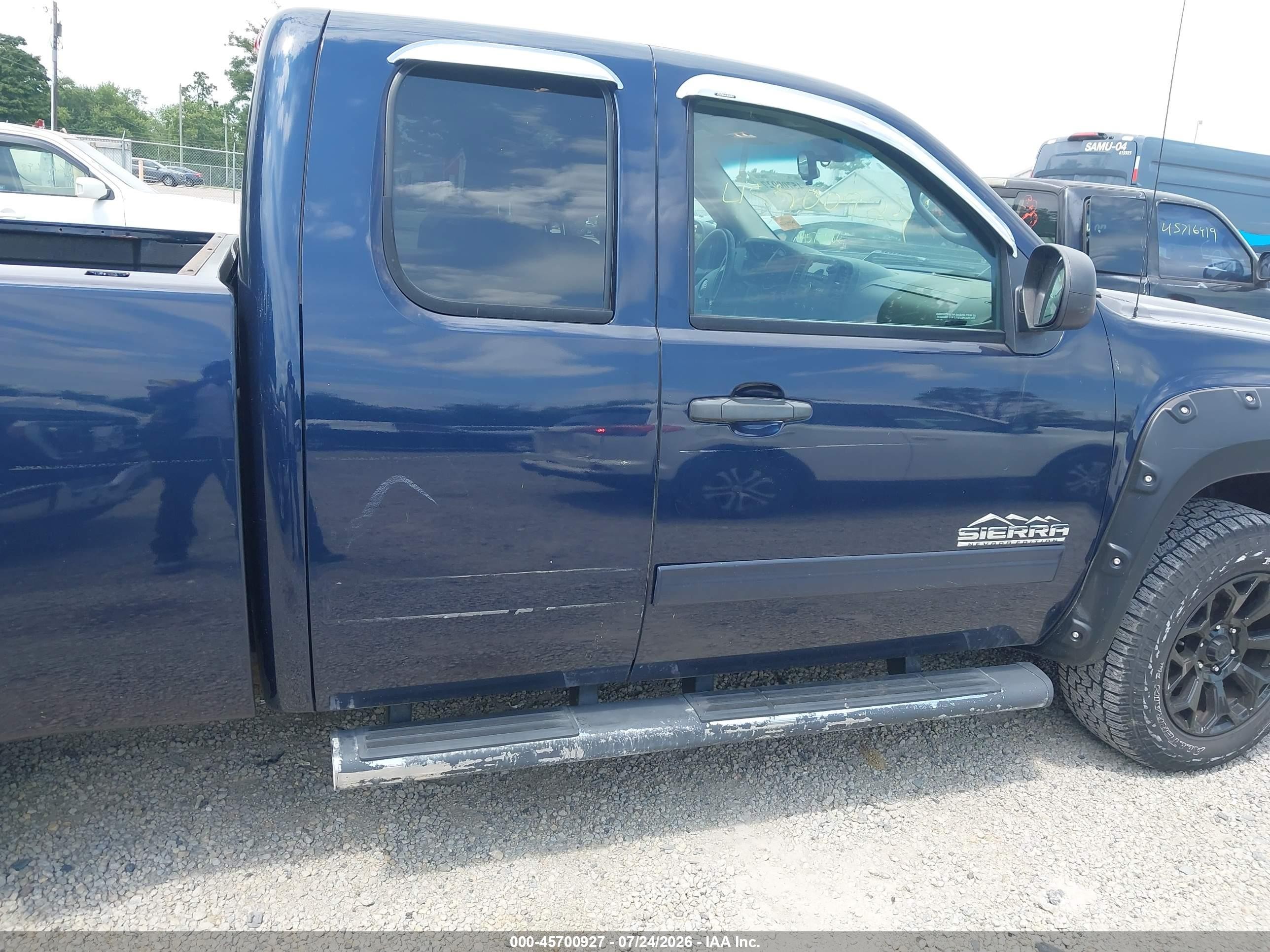 2010 Gmc Sierra 1500 Sl Синий vin: 1GTSKUEA6AZ104579
