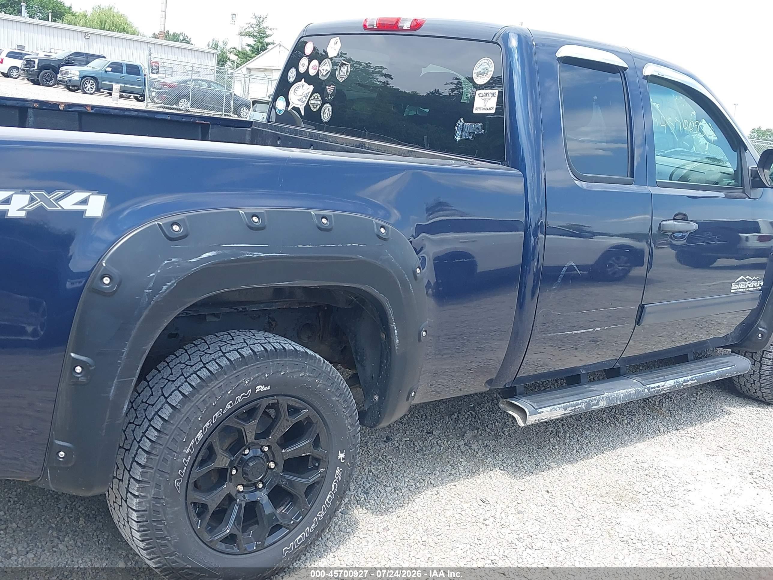 2010 Gmc Sierra 1500 Sl Синий vin: 1GTSKUEA6AZ104579