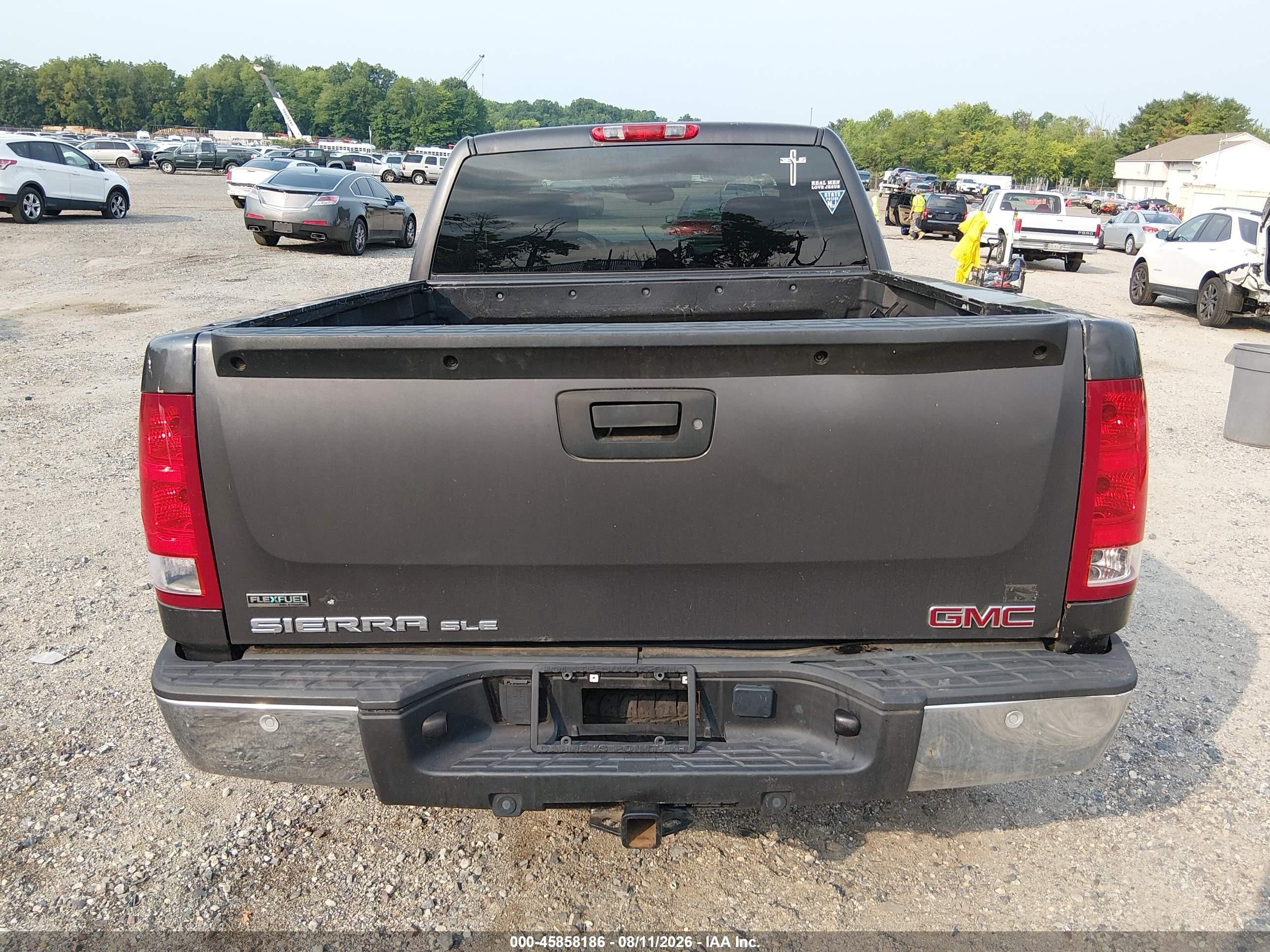 2010 Gmc Sierra 1500 Sle Gray vin: 1GTSKVE30AZ149038