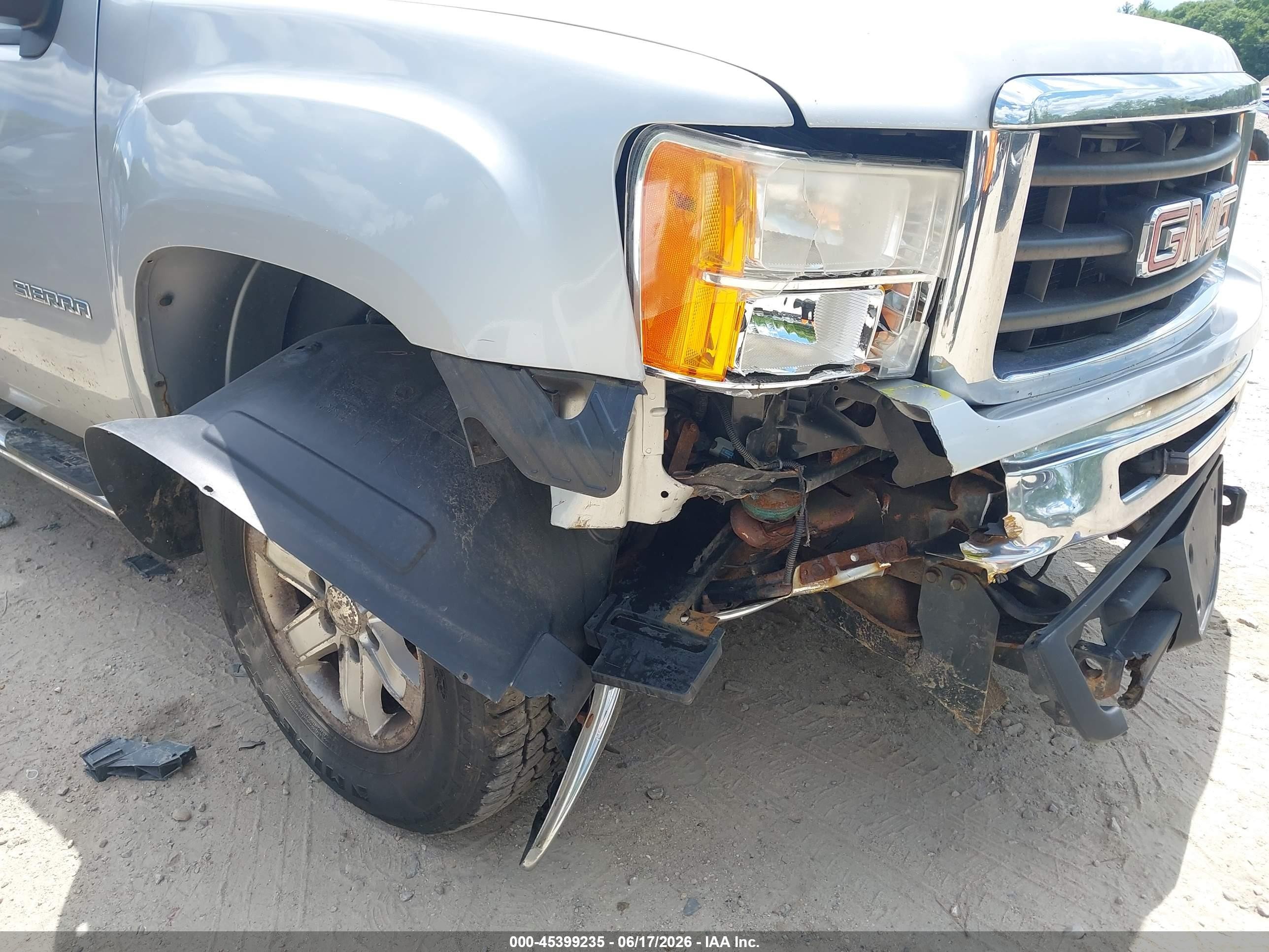 2010 Gmc Sierra 1500 Sle Silver vin: 1GTSKVE31AZ156614