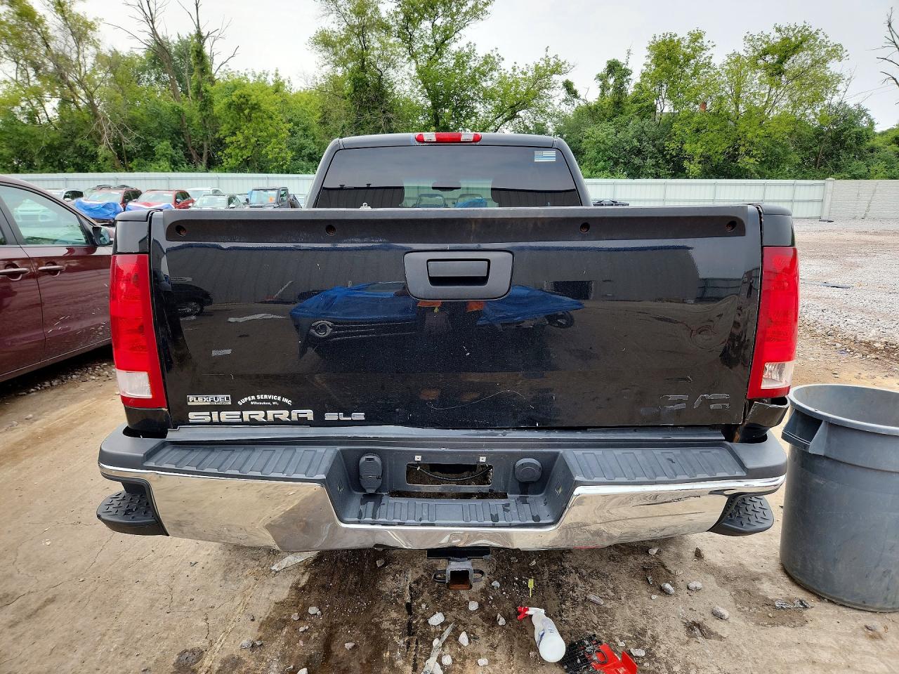 2010 Gmc Sierra K1500 Sle Black vin: 1GTSKVE32AZ131785