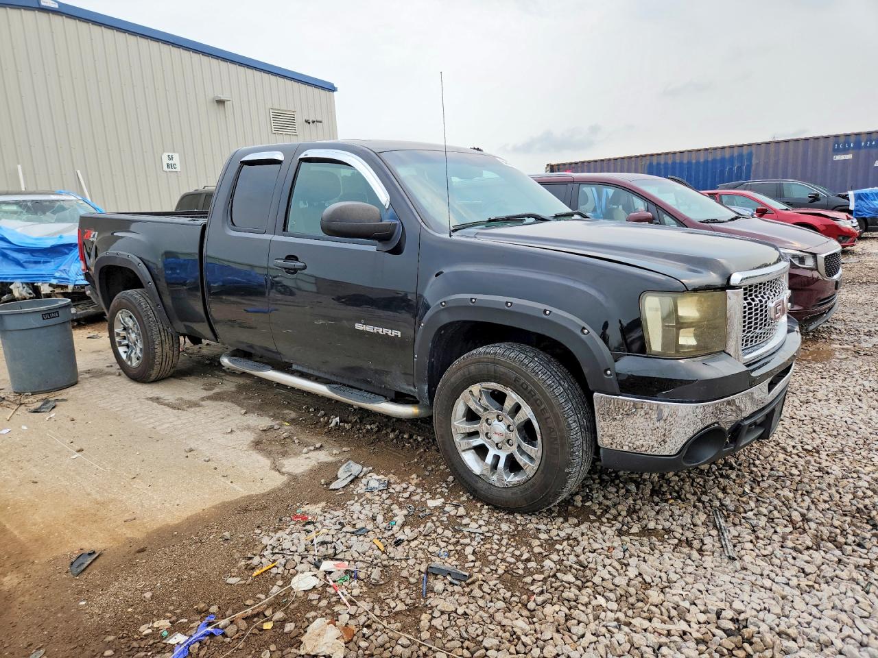 2010 Gmc Sierra K1500 Sle Black vin: 1GTSKVE32AZ131785