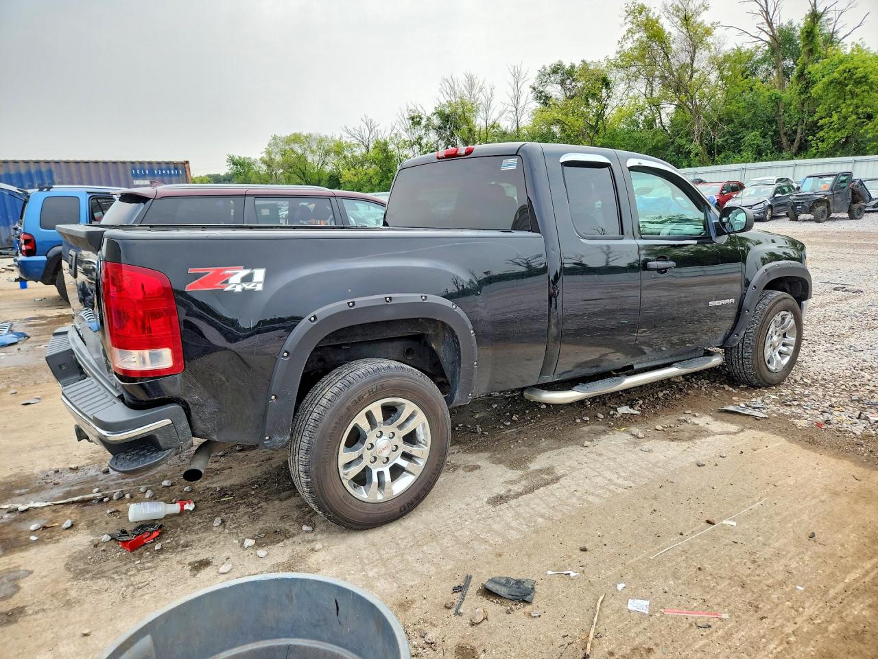 2010 Gmc Sierra K1500 Sle Black vin: 1GTSKVE32AZ131785
