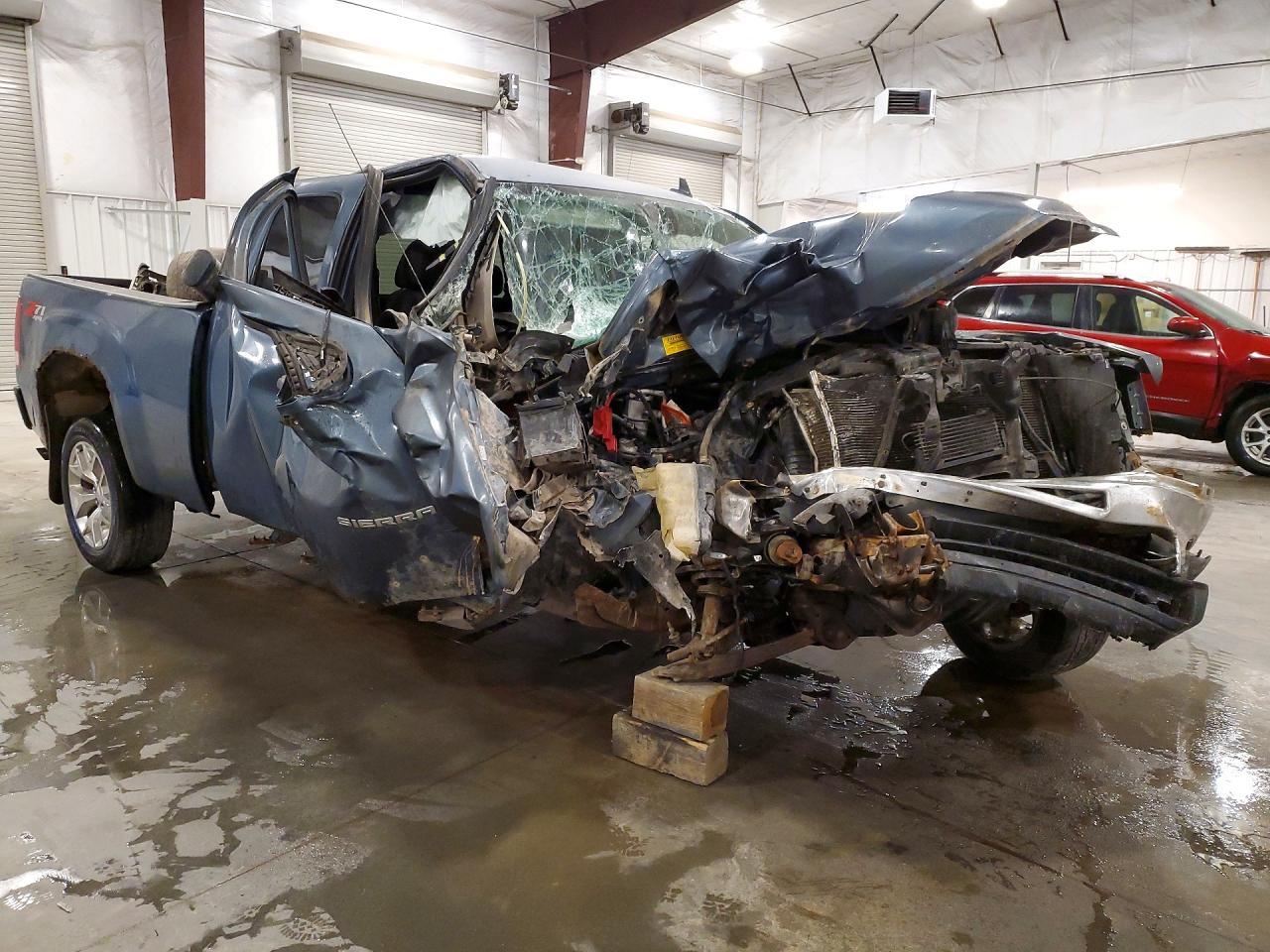 2010 Gmc Sierra K1500 Sle Blue vin: 1GTSKVE32AZ164057