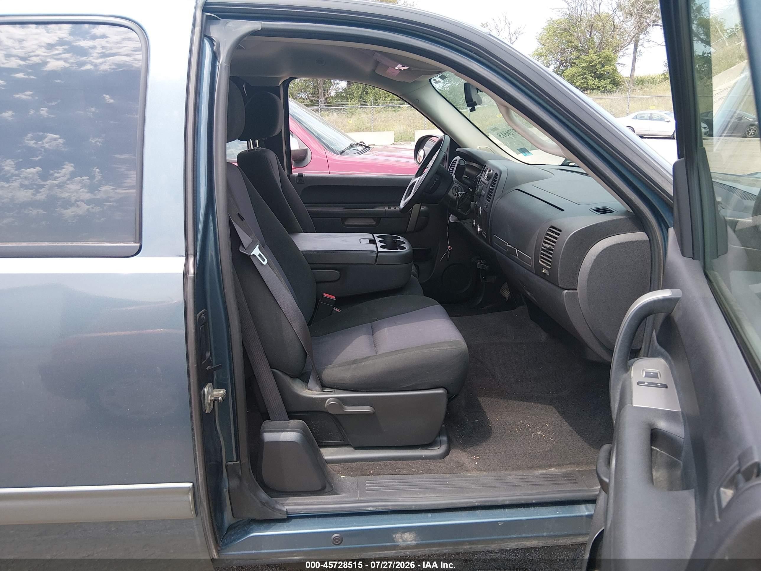 2010 Gmc Sierra 1500 Sle Blue vin: 1GTSKVE32AZ206095