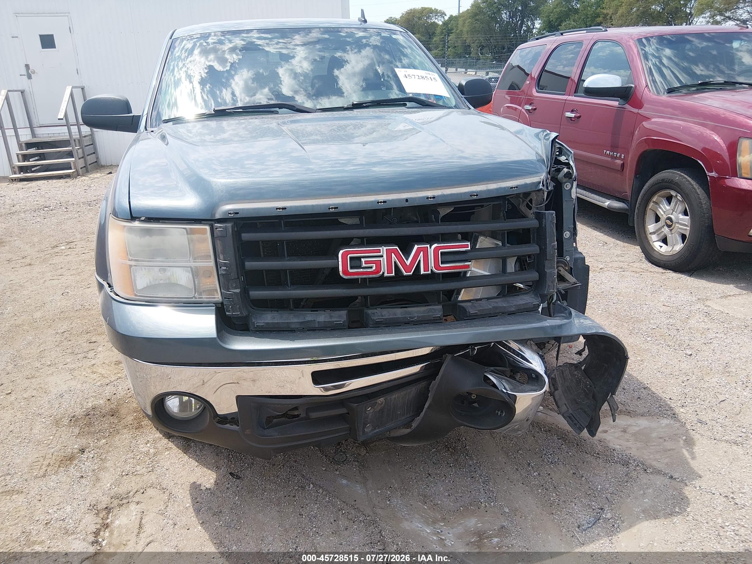 2010 Gmc Sierra 1500 Sle Blue vin: 1GTSKVE32AZ206095
