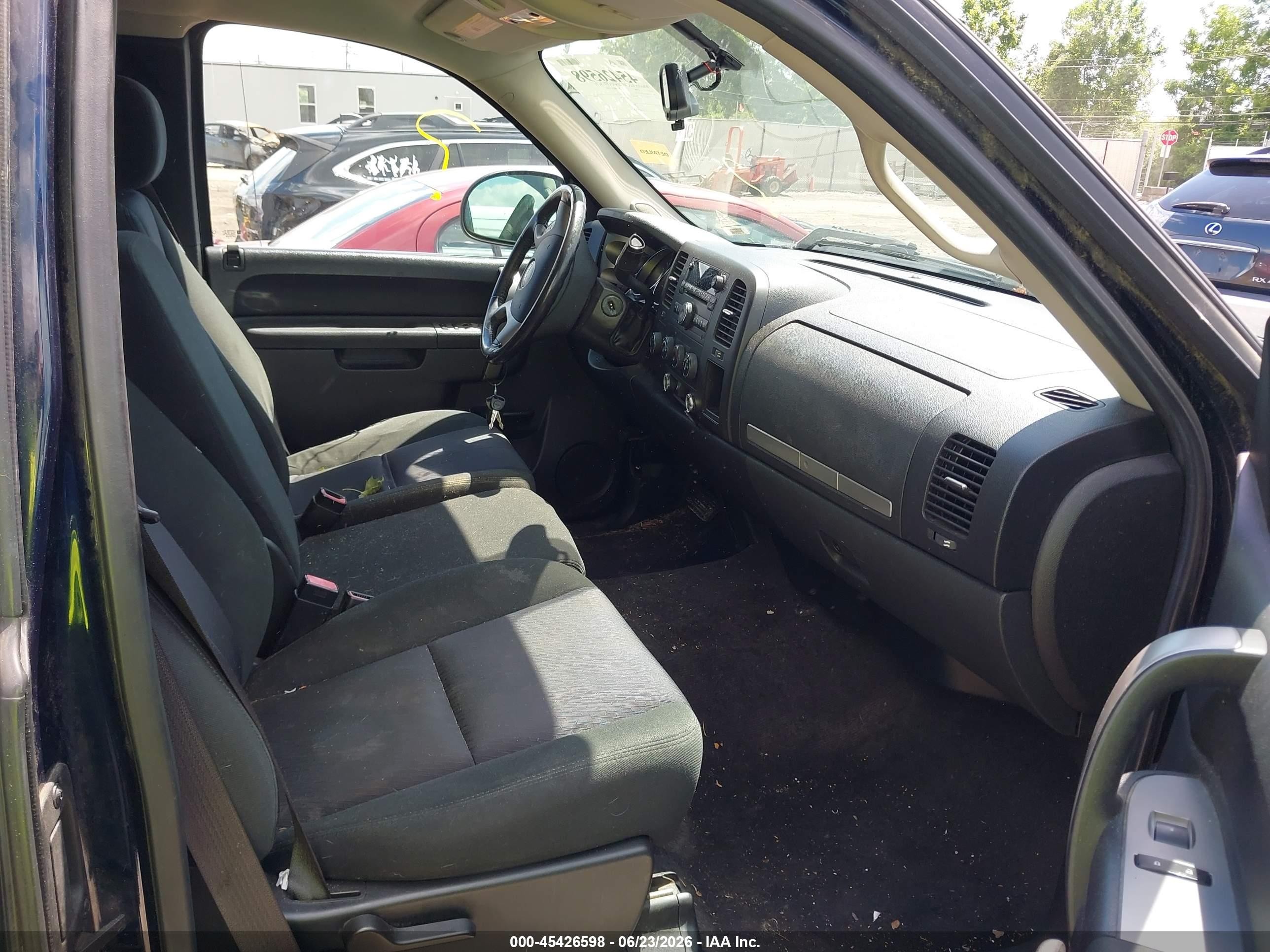 2010 Gmc Sierra 1500 Sle Dark Blue vin: 1GTSKVE32AZ237833