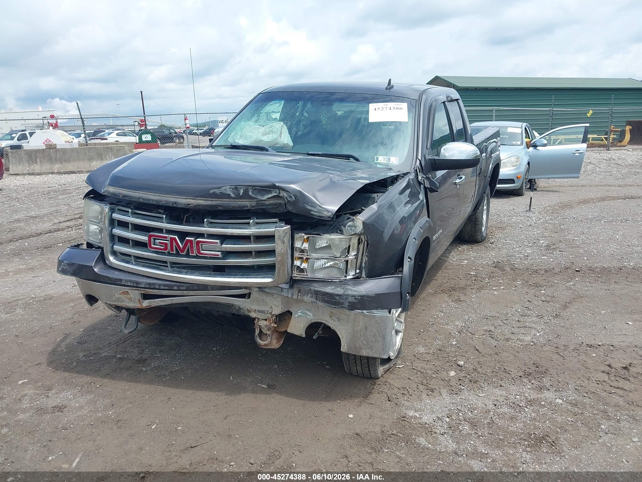 2010 Gmc Sierra 1500 Sle Black vin: 1GTSKVE32AZ288409