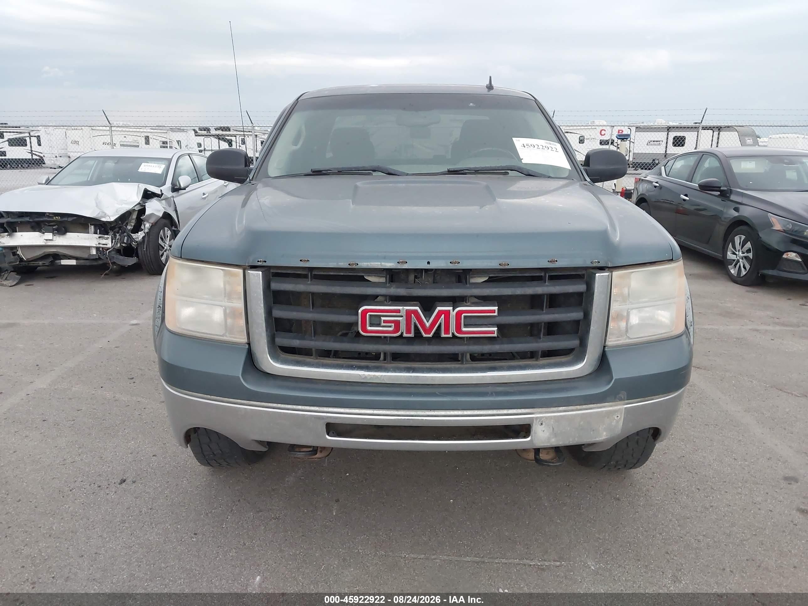 2010 Gmc Sierra 1500 Sle Blue vin: 1GTSKVE33AZ164536