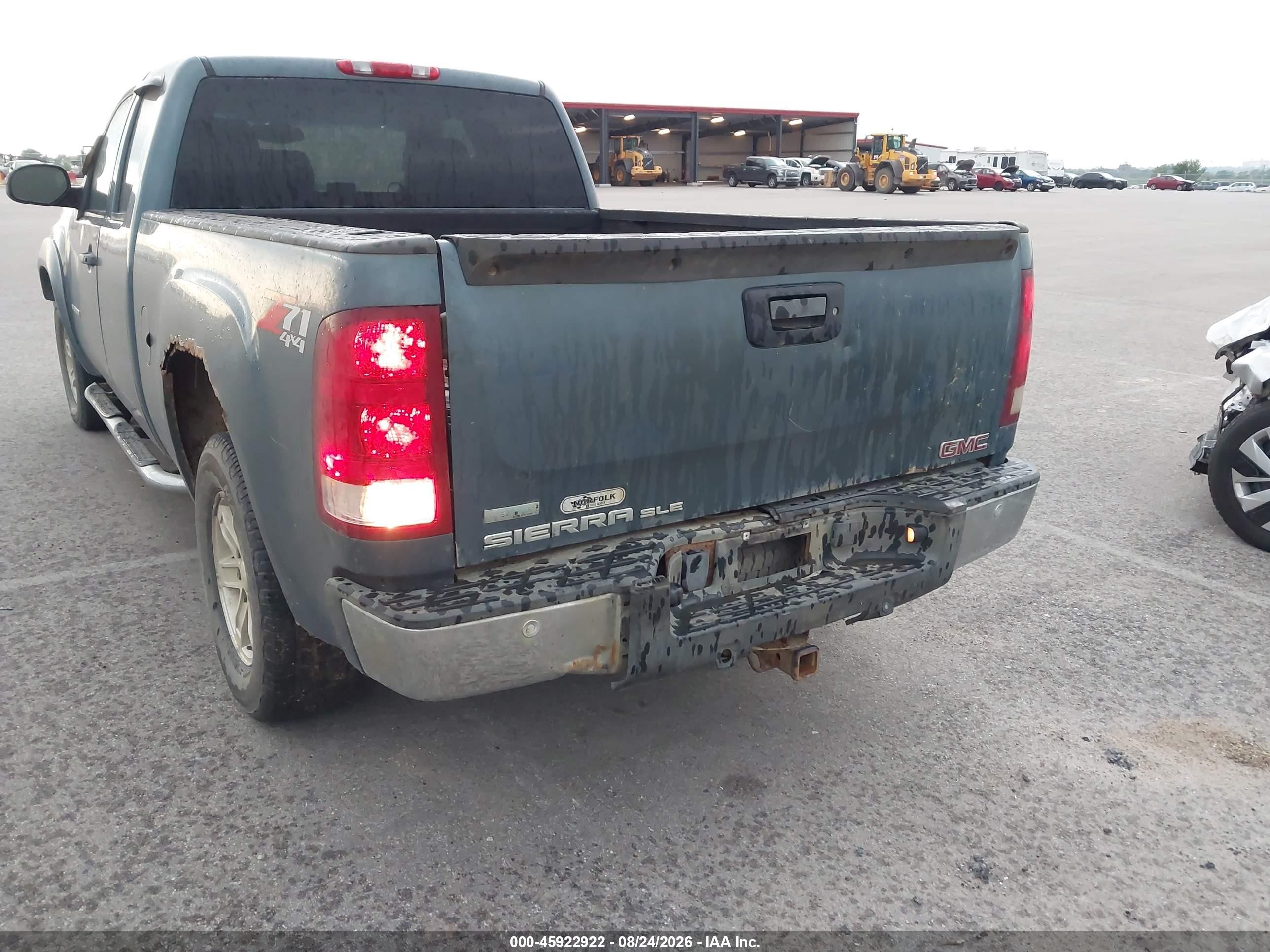2010 Gmc Sierra 1500 Sle Blue vin: 1GTSKVE33AZ164536