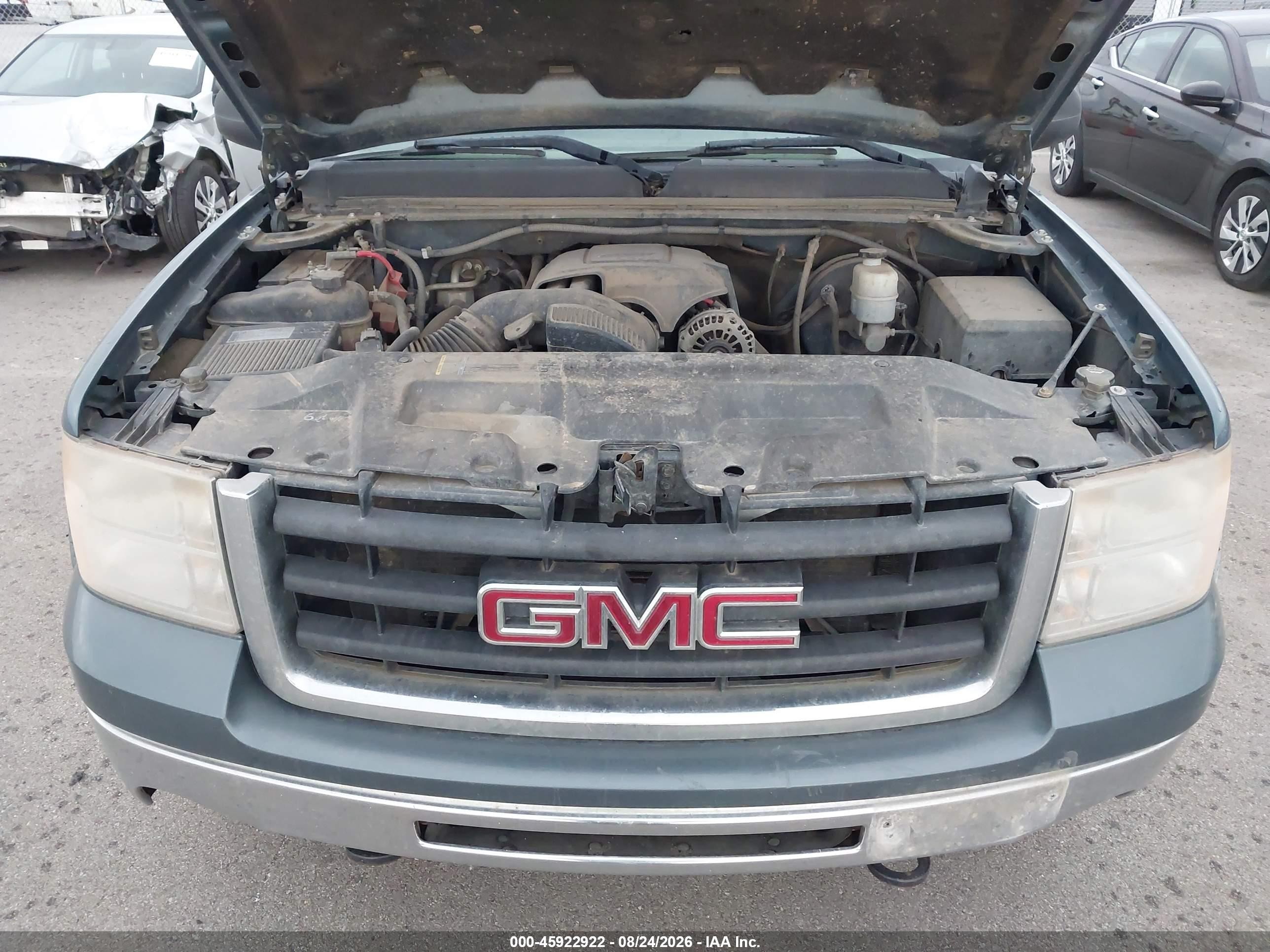 2010 Gmc Sierra 1500 Sle Blue vin: 1GTSKVE33AZ164536