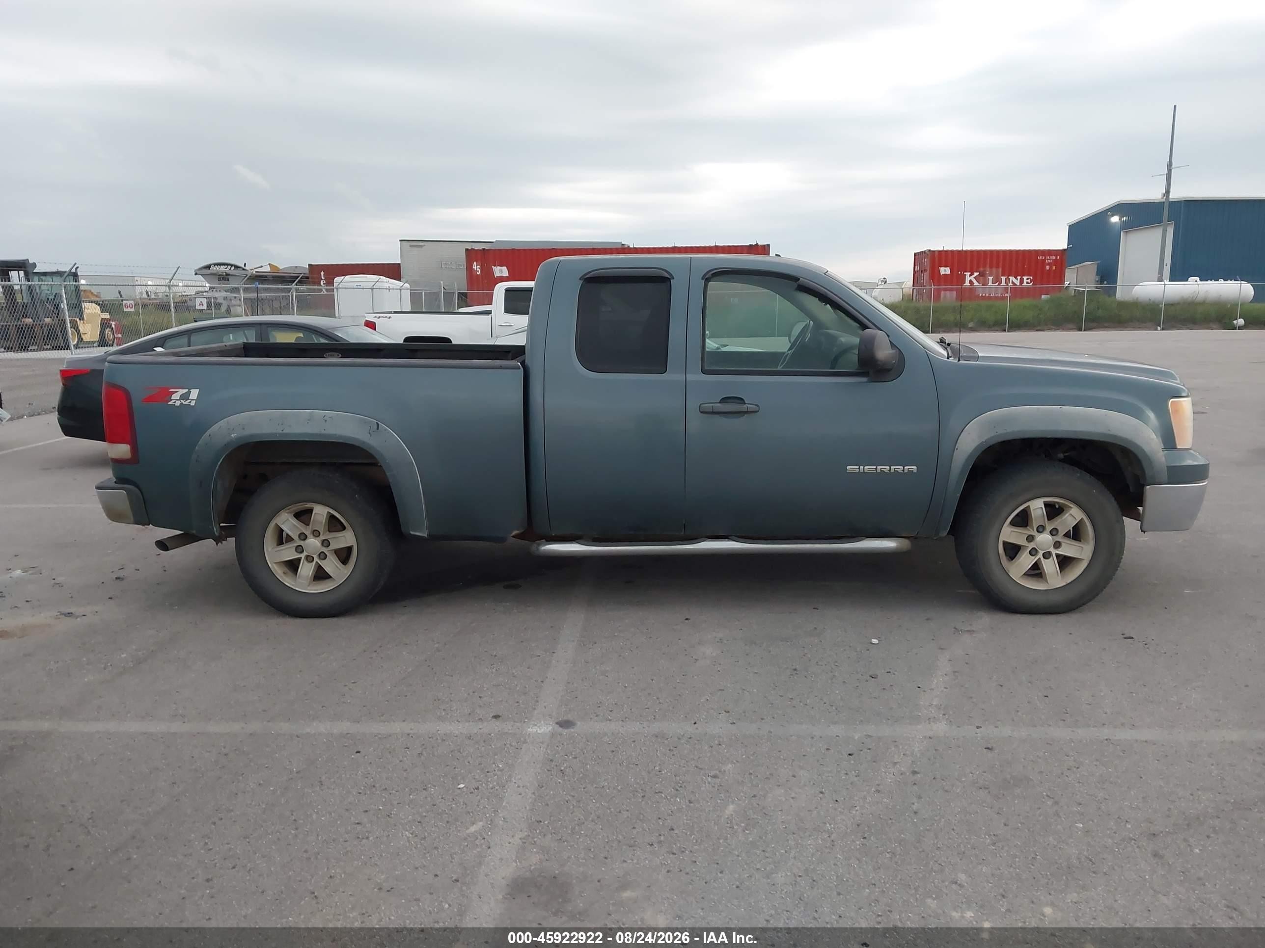 2010 Gmc Sierra 1500 Sle Blue vin: 1GTSKVE33AZ164536