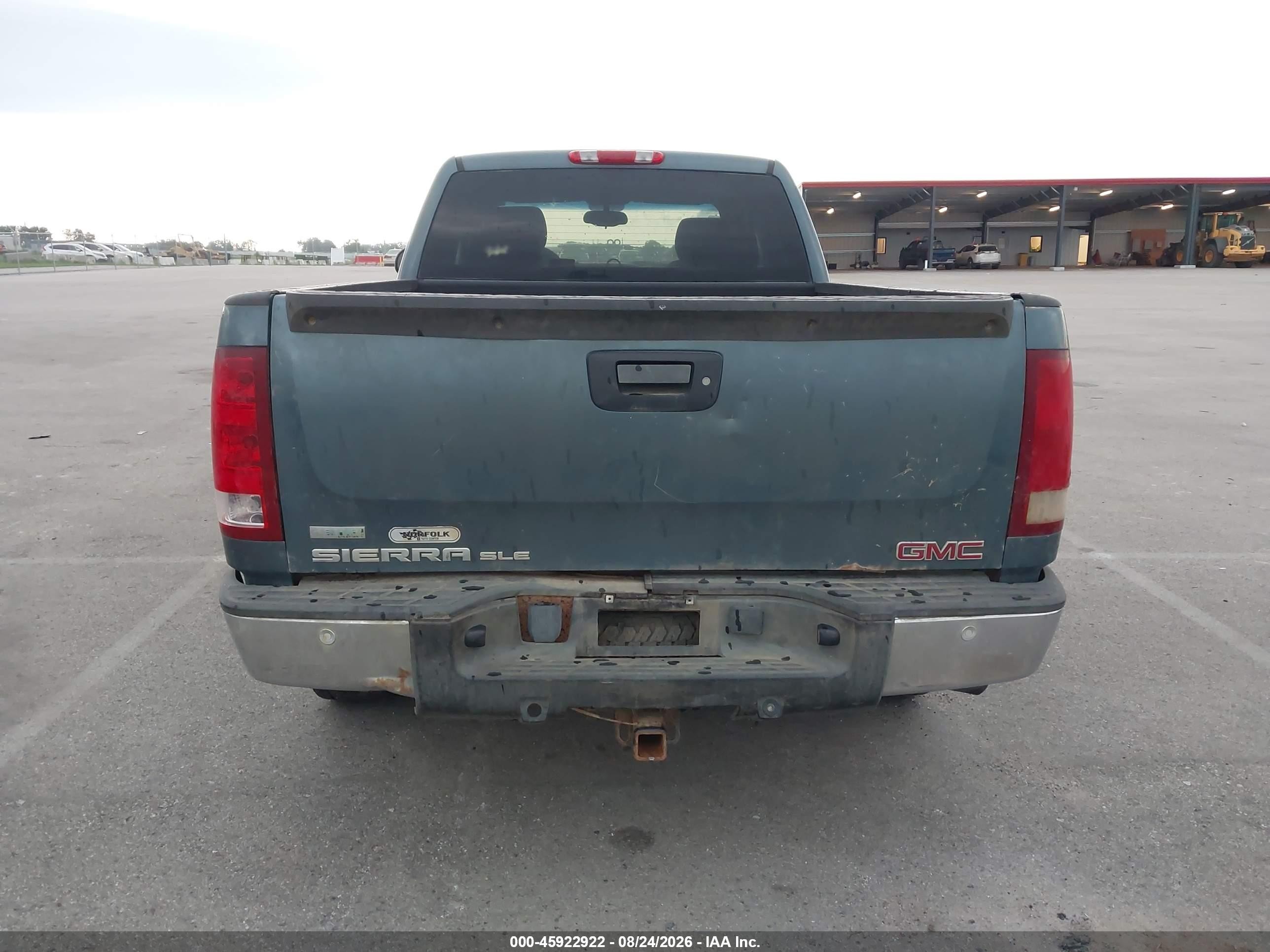 2010 Gmc Sierra 1500 Sle Blue vin: 1GTSKVE33AZ164536