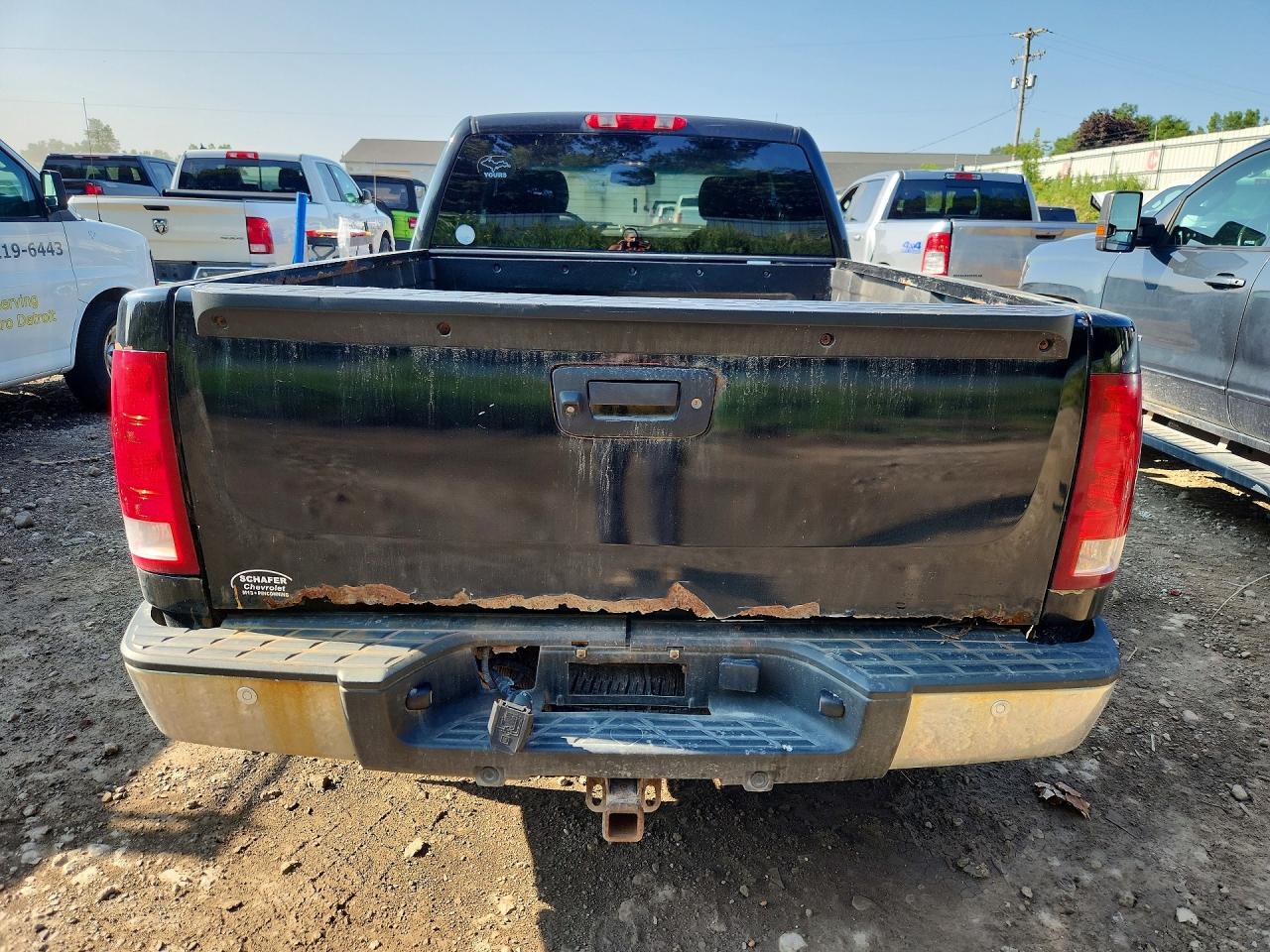 2010 Gmc Sierra K1500 Sle Black vin: 1GTSKVE33AZ178789
