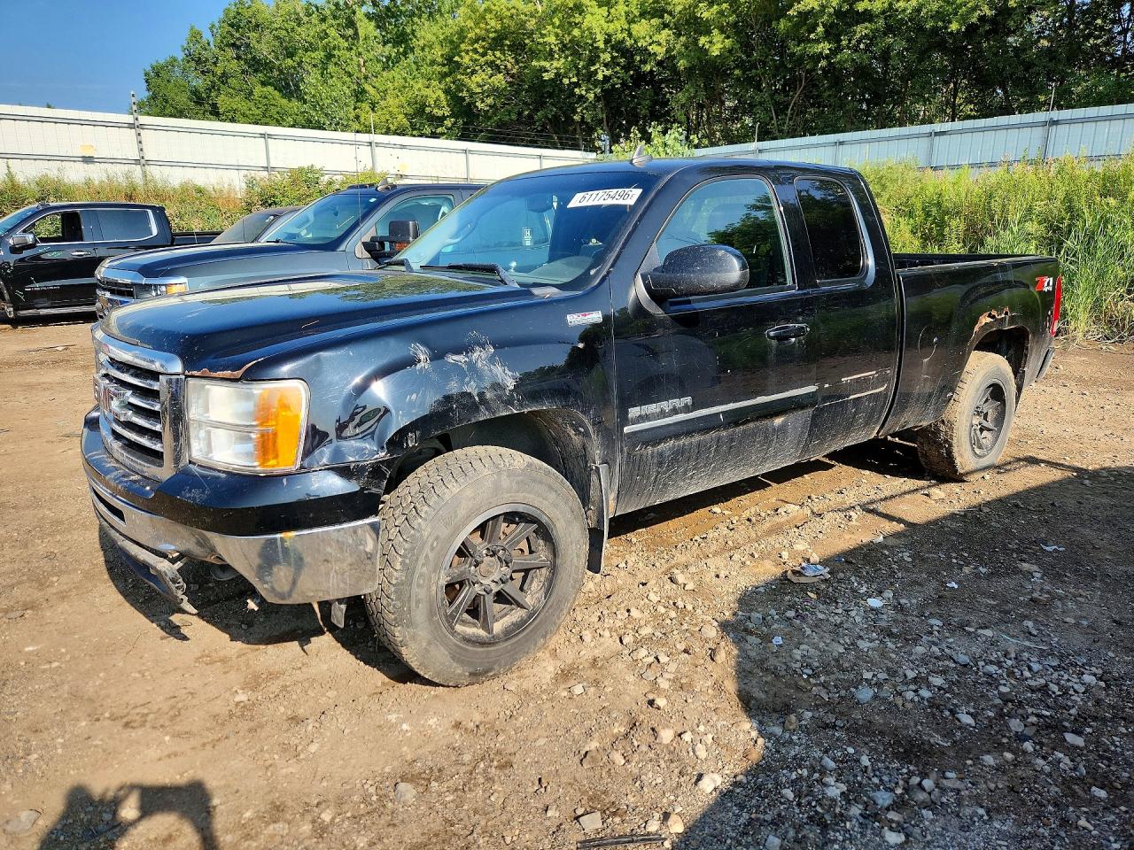 2010 Gmc Sierra K1500 Sle Black vin: 1GTSKVE33AZ178789