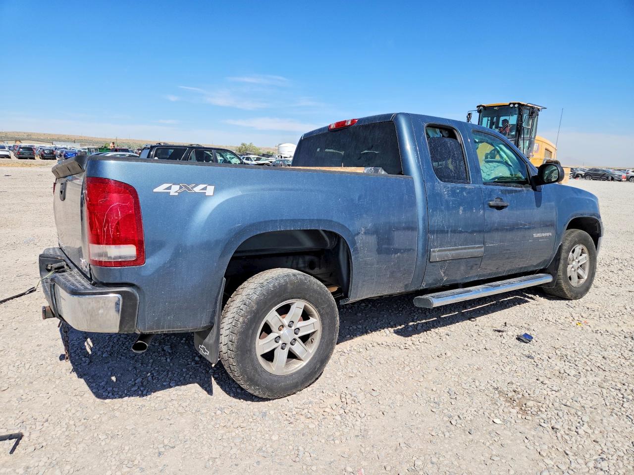 2010 Gmc Sierra K1500 Sle Blue vin: 1GTSKVE33AZ258397