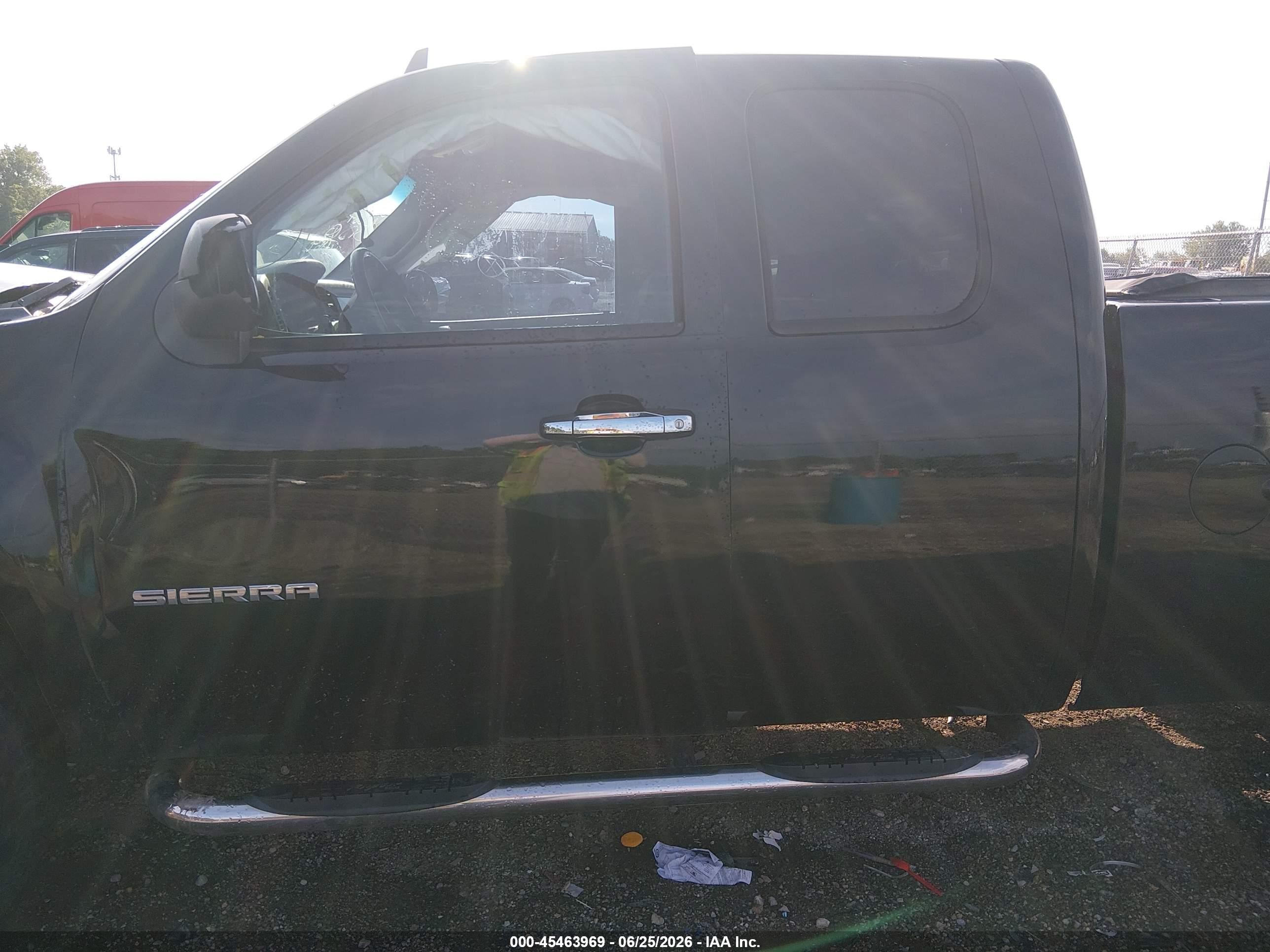 2010 Gmc Sierra 1500 Sle Black vin: 1GTSKVE34AZ180969