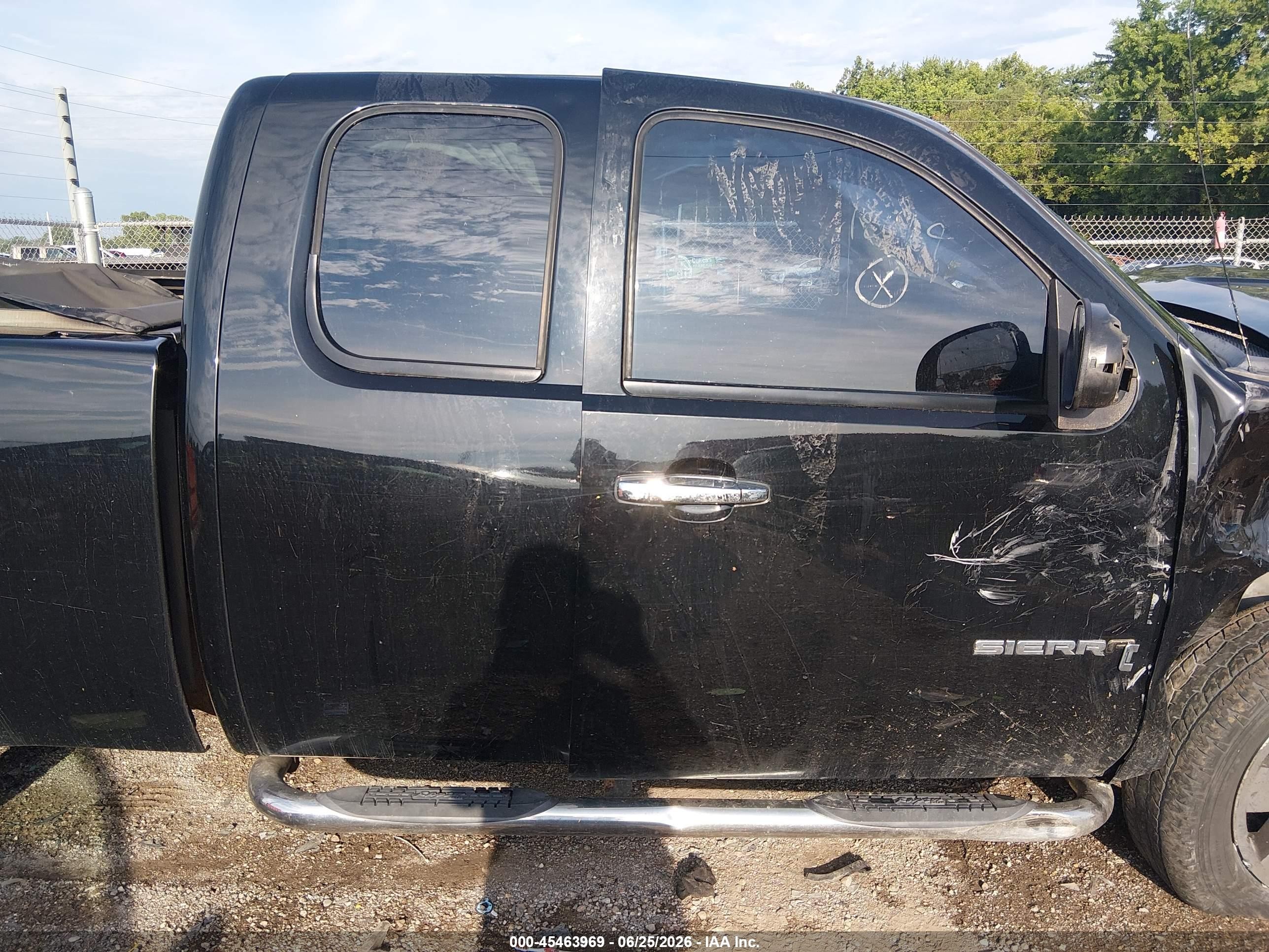 2010 Gmc Sierra 1500 Sle Black vin: 1GTSKVE34AZ180969