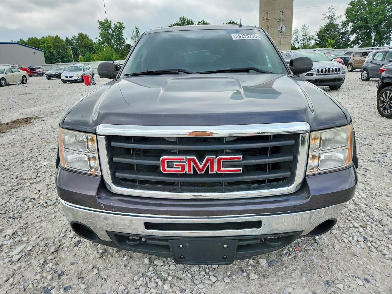 2010 Gmc Sierra K1500 Sle Gray vin: 1GTSKVE34AZ235369