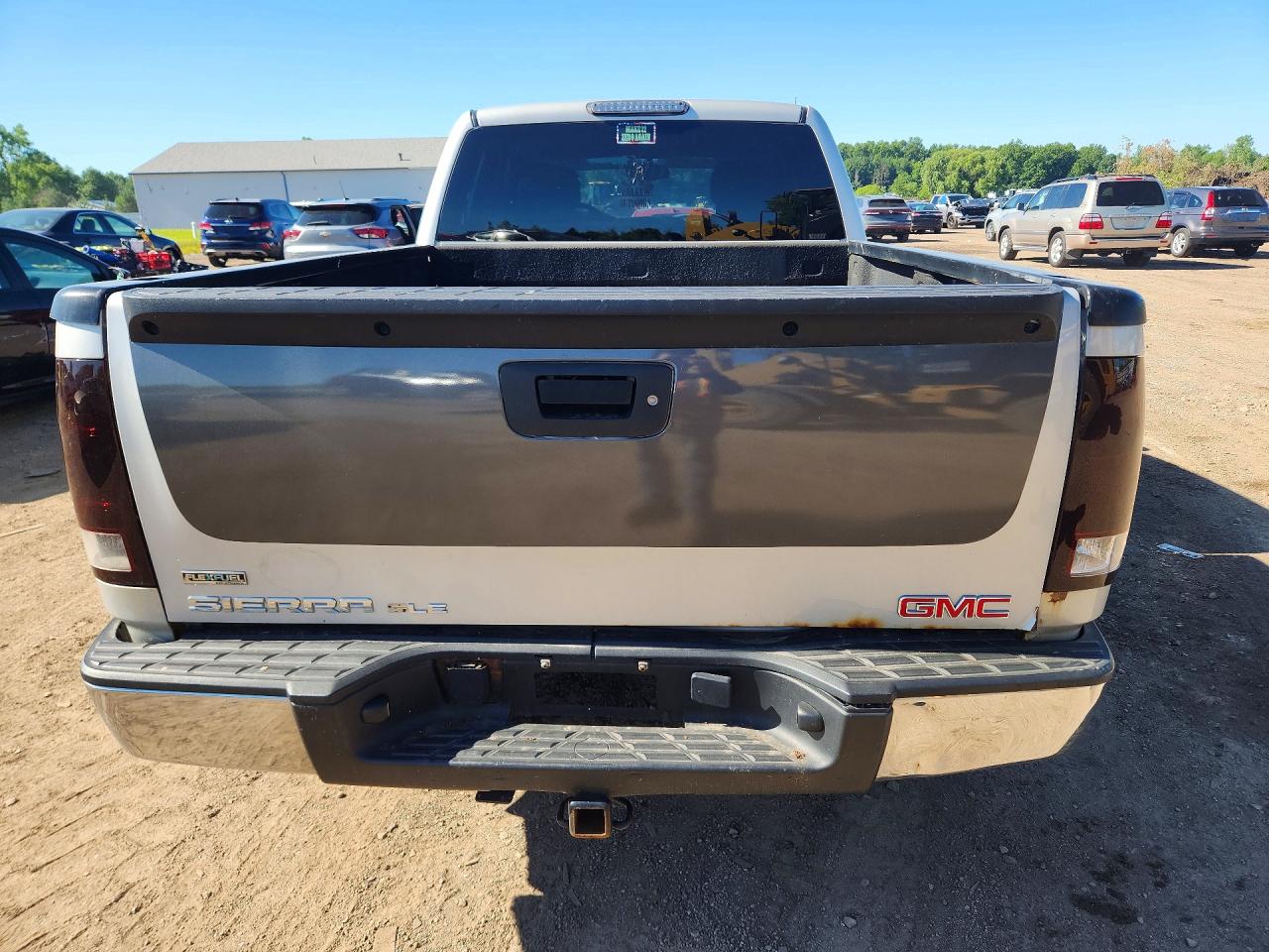 2010 Gmc Sierra K1500 Sle Silver vin: 1GTSKVE34AZ298150