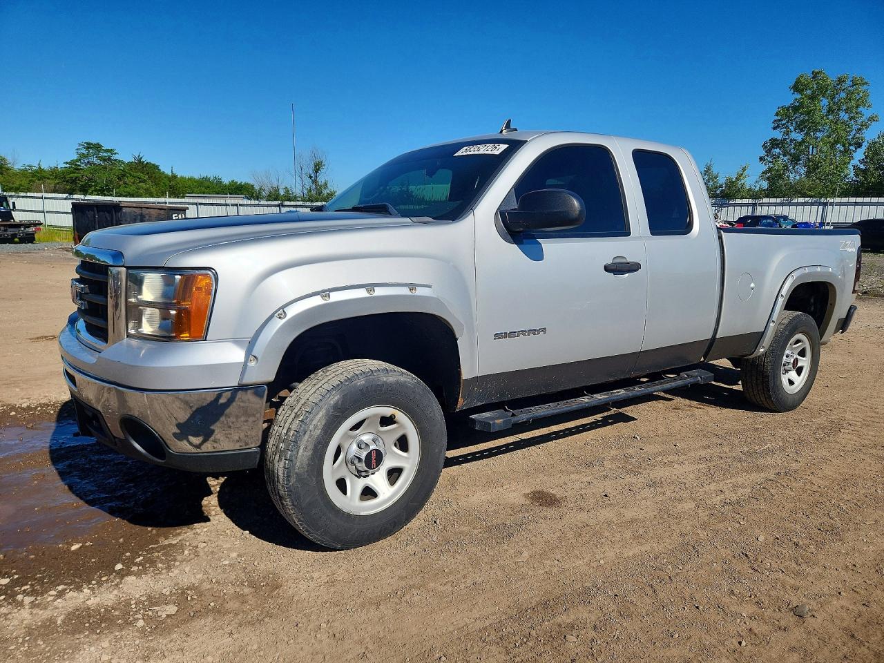 2010 Gmc Sierra K1500 Sle Silver vin: 1GTSKVE34AZ298150
