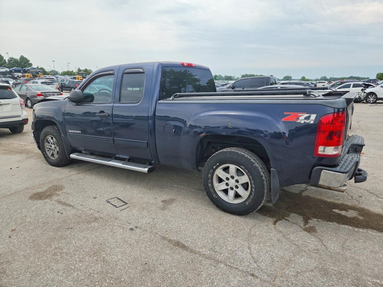2010 Gmc Sierra K1500 Sle Blue vin: 1GTSKVE35AZ245831