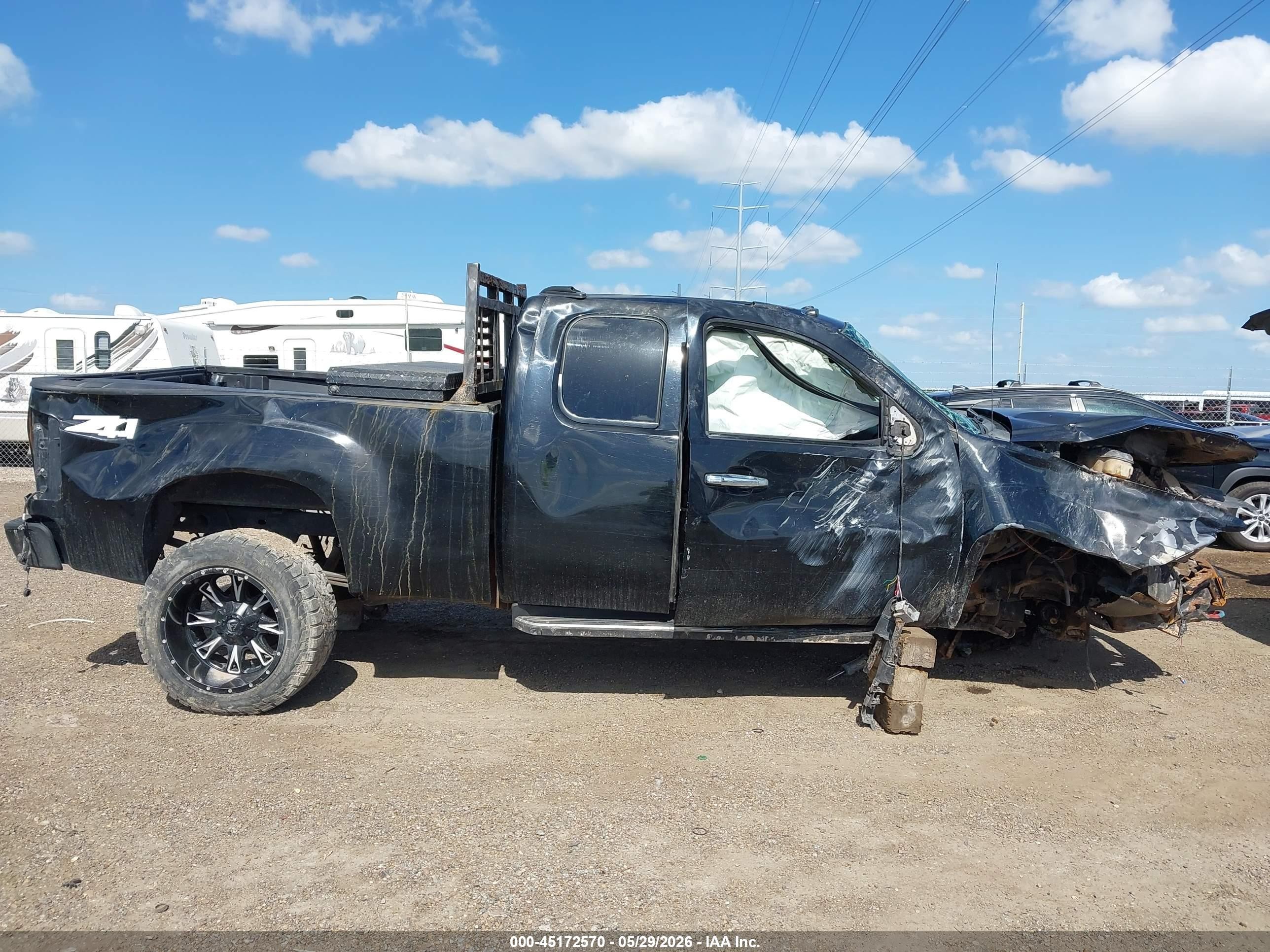 2010 Gmc Sierra 1500 Sle Black vin: 1GTSKVE36AZ216886