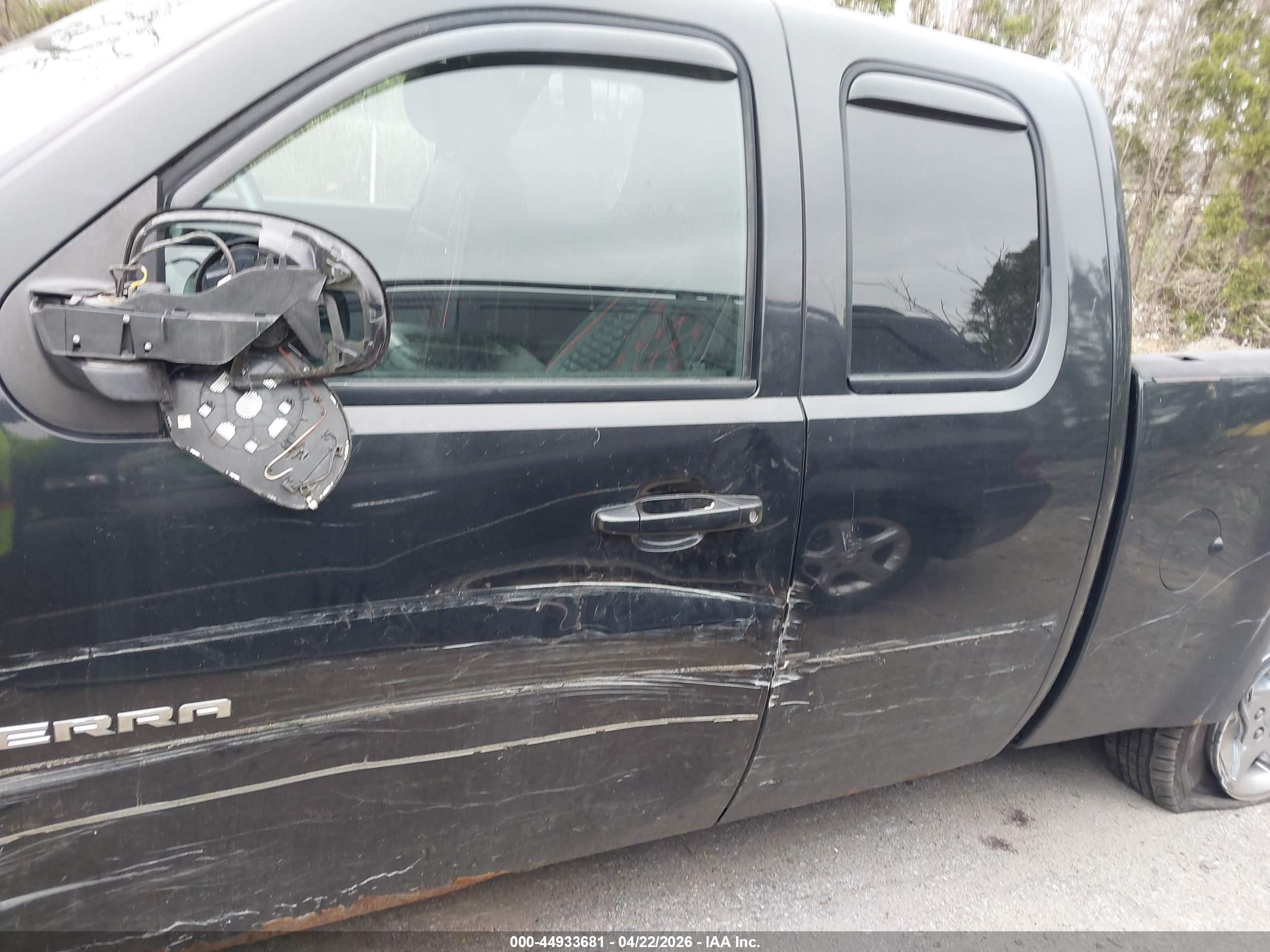 2010 Gmc Sierra 1500 Sle Black vin: 1GTSKVE37AZ212801