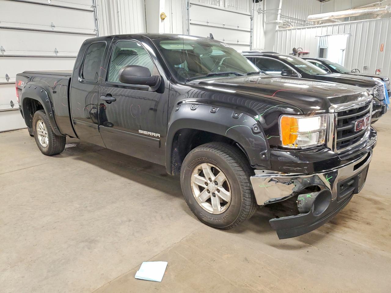 2010 Gmc Sierra K1500 Sle Черный vin: 1GTSKVE37AZ274442