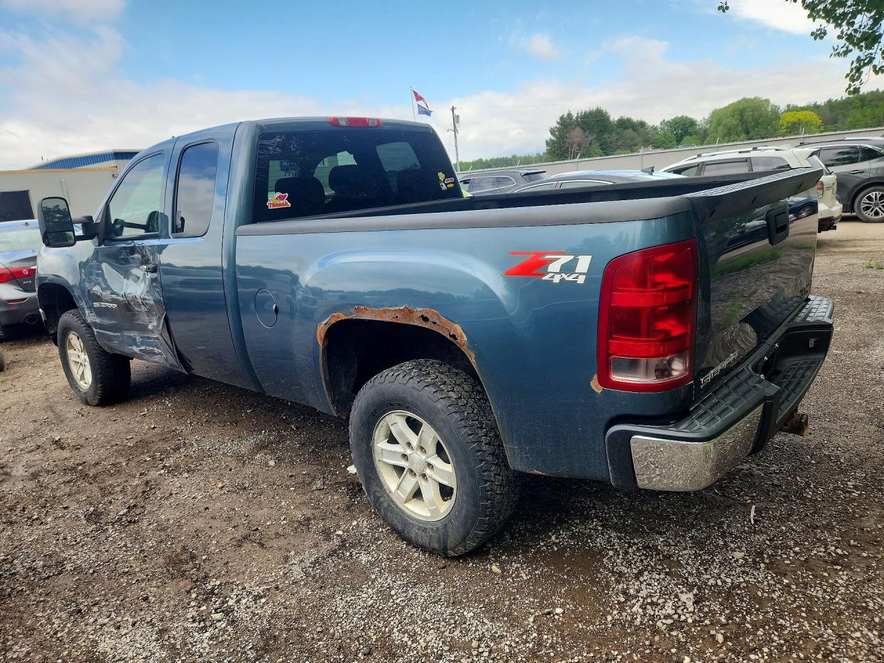 2010 Gmc Sierra K1500 Sle Blue vin: 1GTSKVE38AZ157713