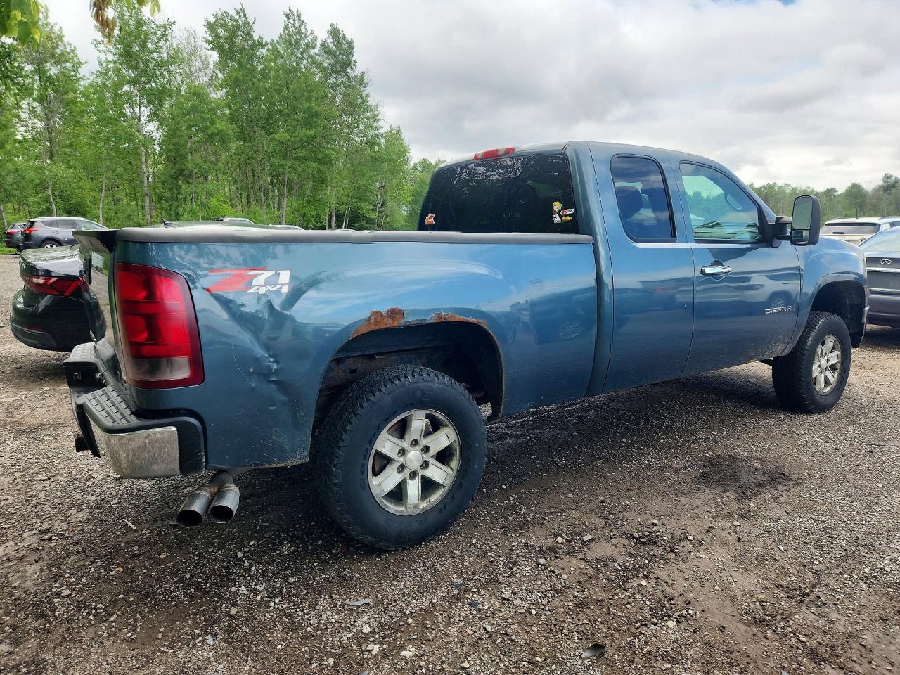 2010 Gmc Sierra K1500 Sle Blue vin: 1GTSKVE38AZ157713