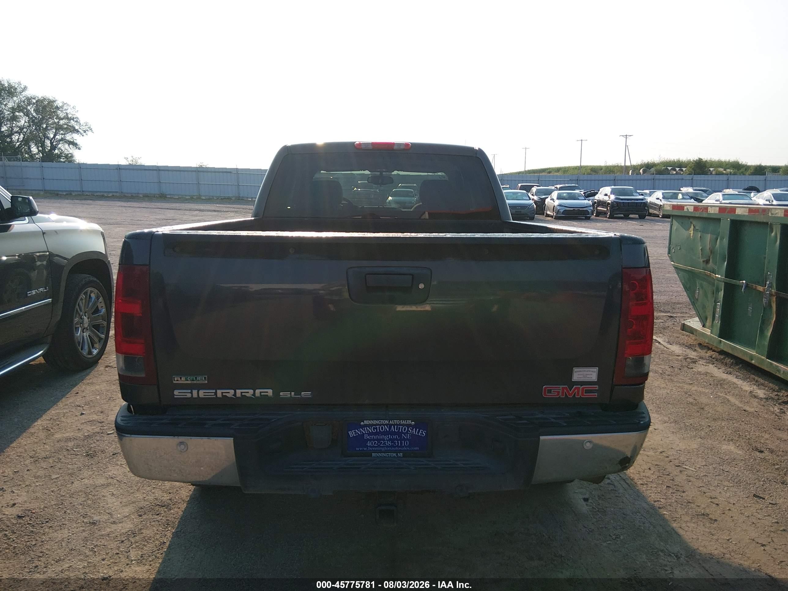 2010 Gmc Sierra 1500 Sle Gray vin: 1GTSKVE38AZ164838
