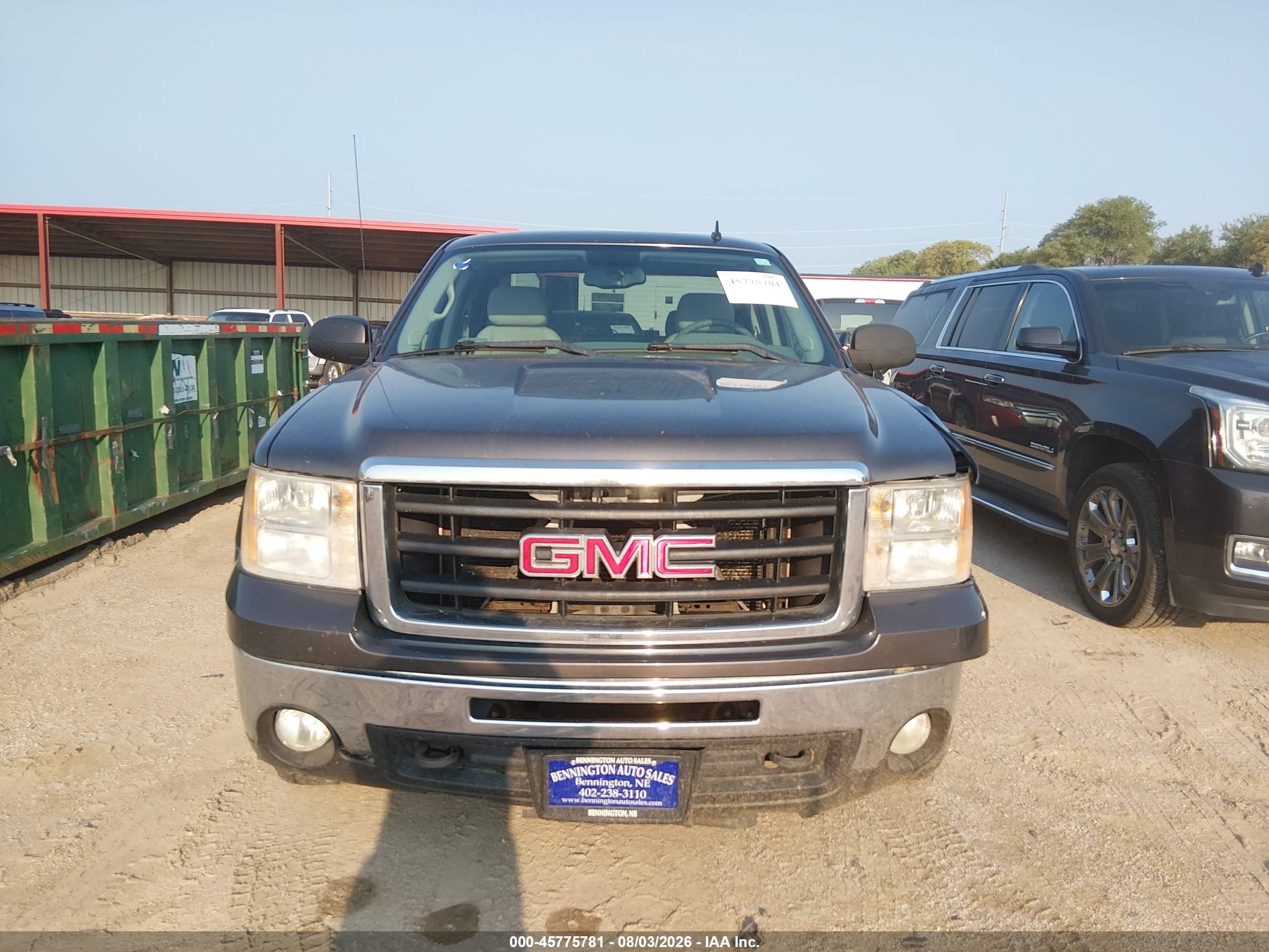 2010 Gmc Sierra 1500 Sle Gray vin: 1GTSKVE38AZ164838